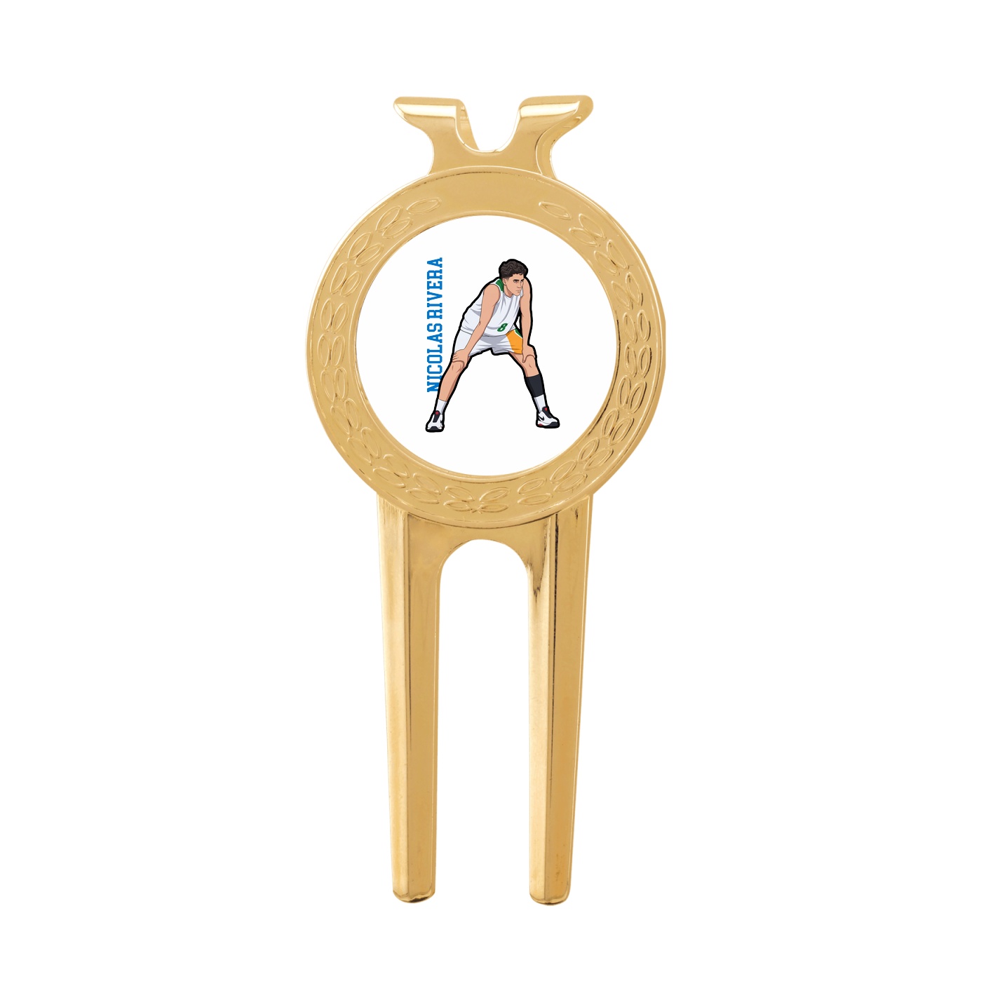 Divot Tool with Ball Marker — Name Vertical in Classic