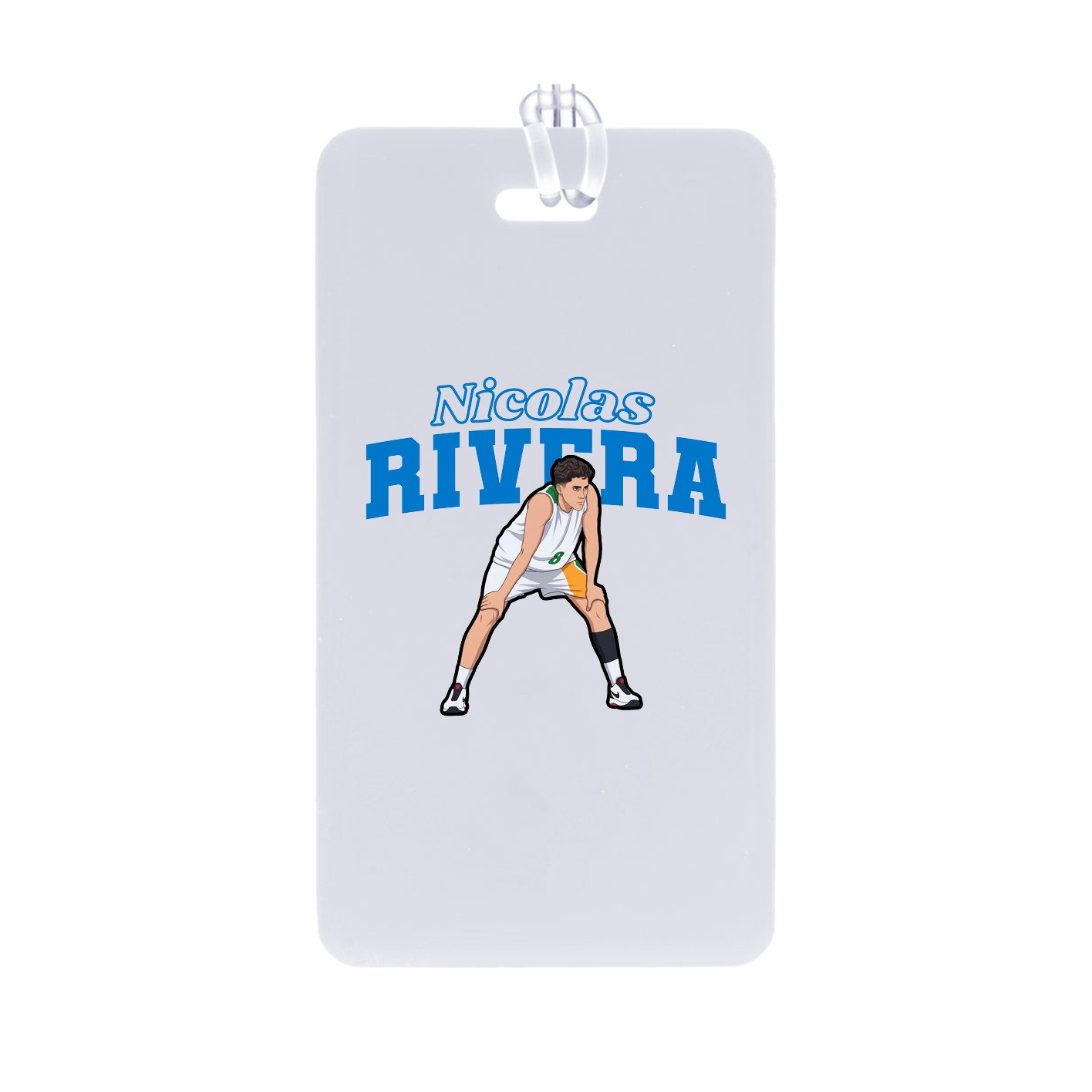 Bag Tag — Name Arch in Classic