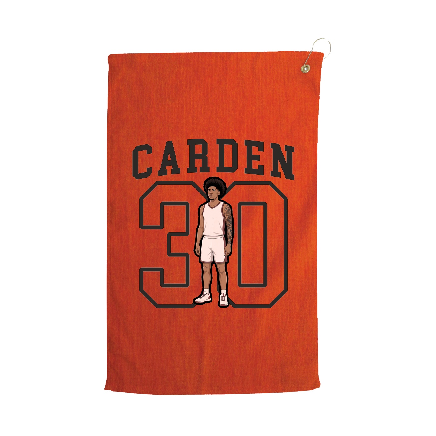 Golf Towel — Shirsey in Orange