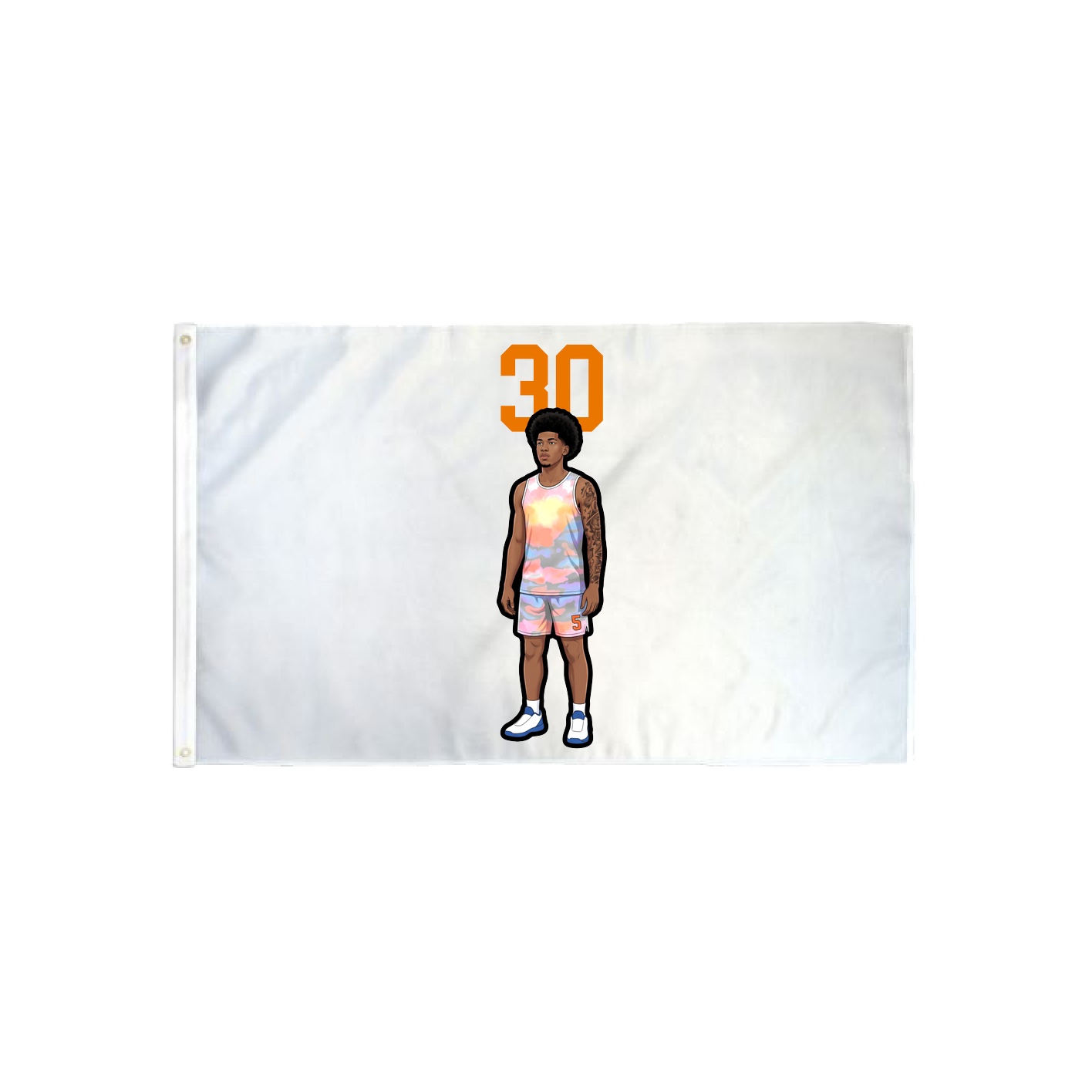 3x5 Flag — Number Top in Classic