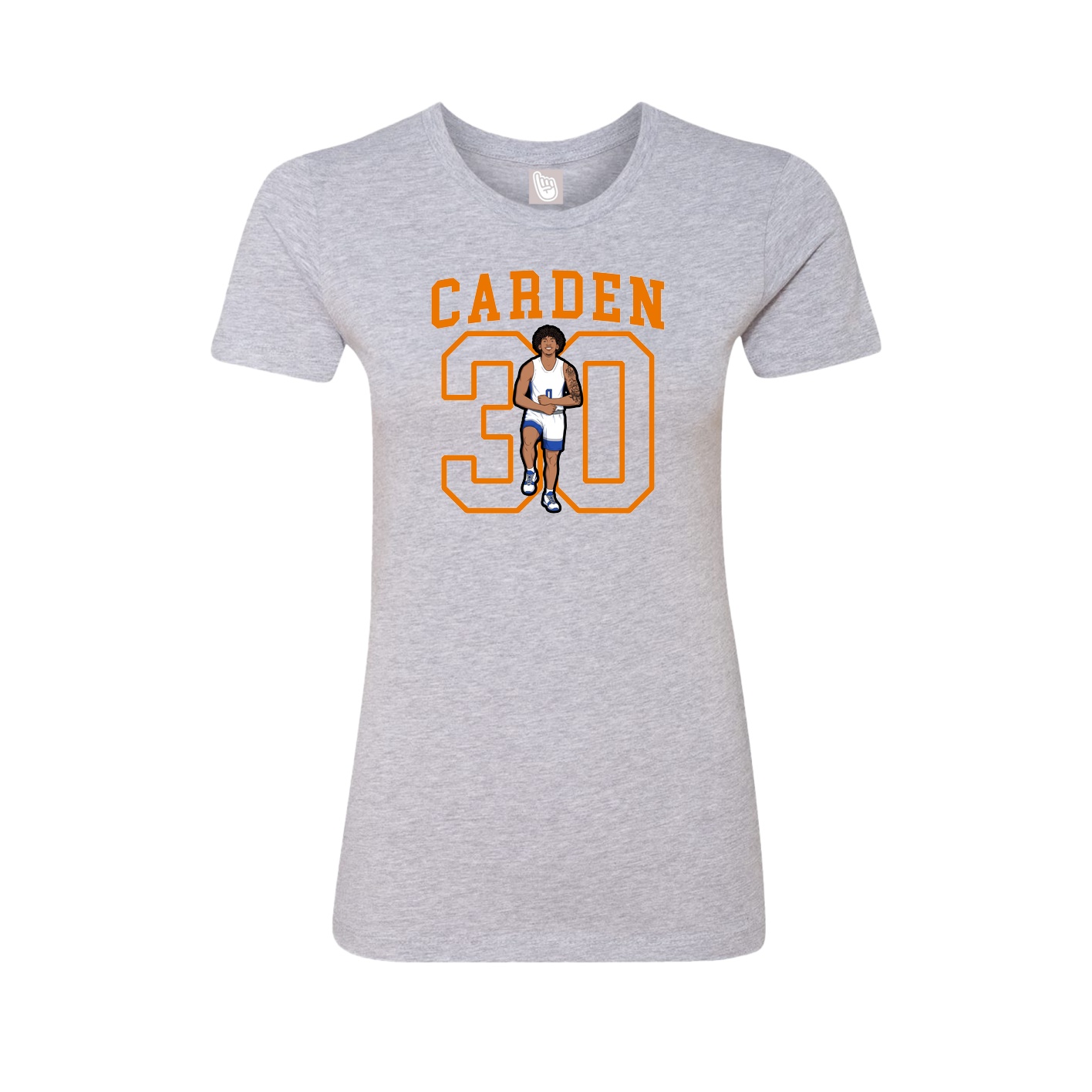Fitted Women's Tee — Shirsey in Grey