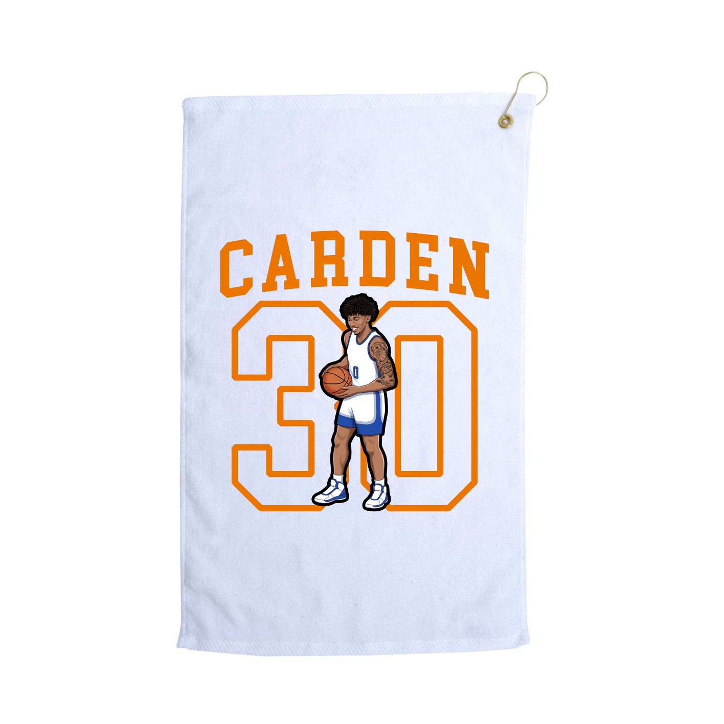 Golf Towel — Shirsey in White