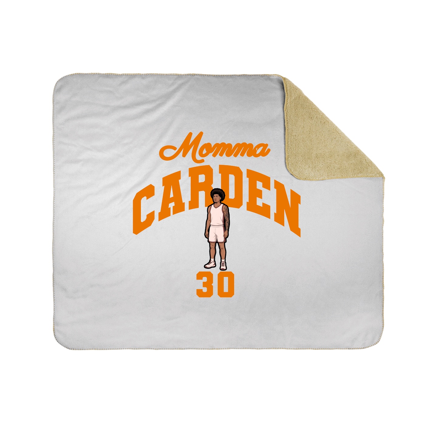 Throw Blanket — Mothers Day Arch in White