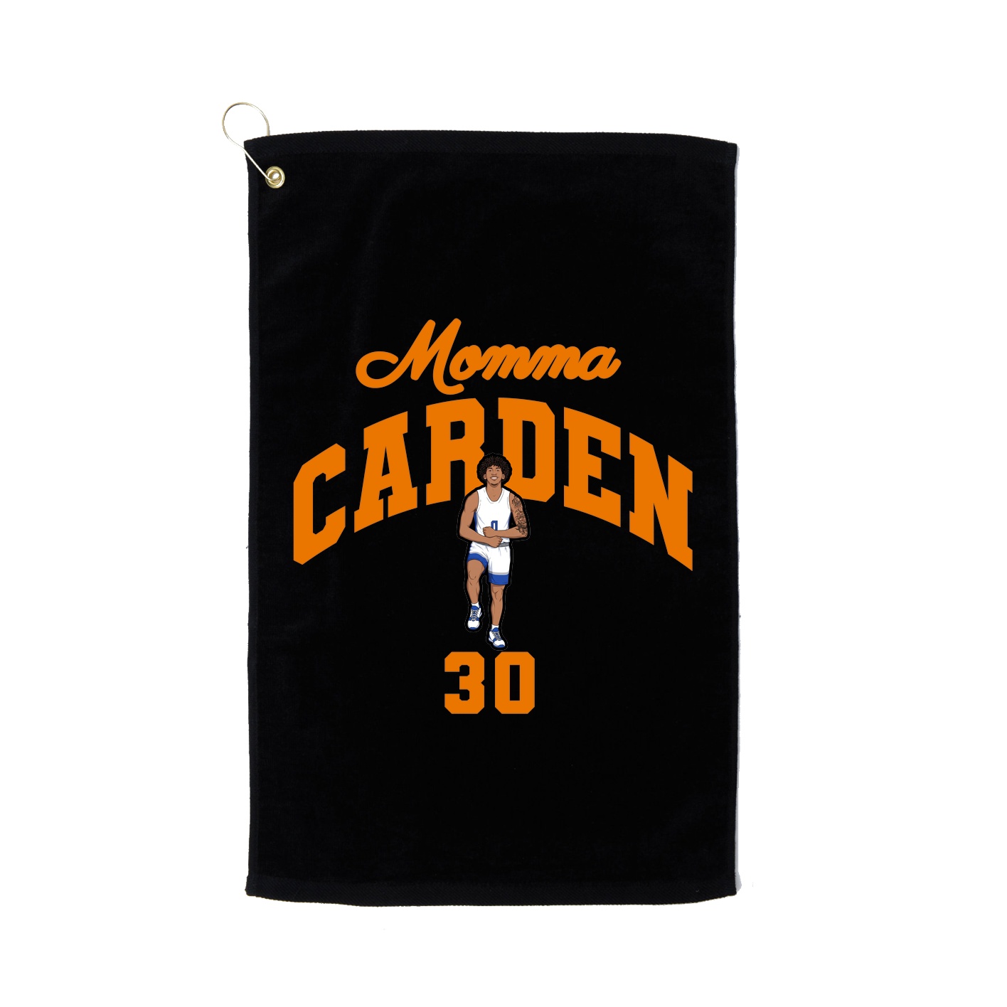 Golf Towel — Mothers Day Arch in Black