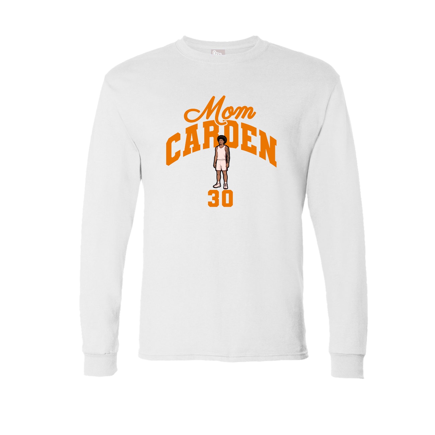 Long Sleeve Tee — Mothers Day Arch in White