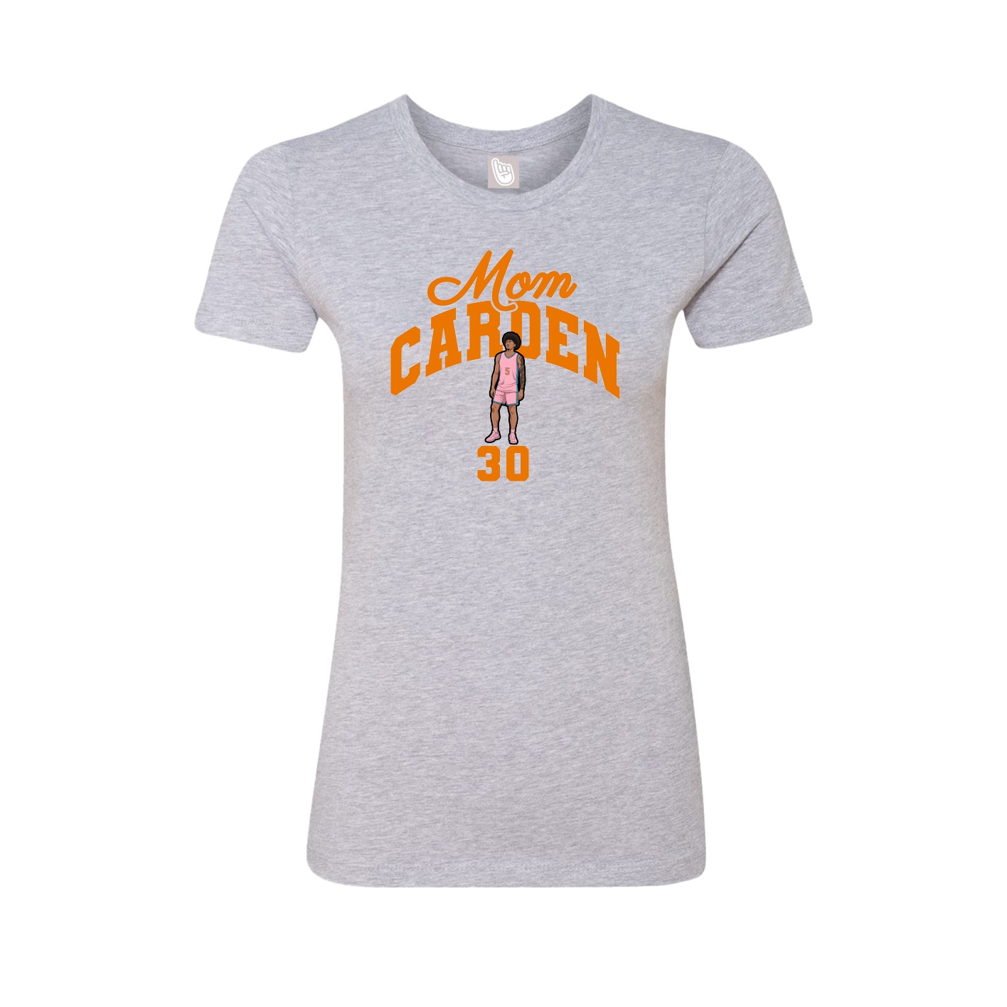 Womens Tee — Mothers Day Arch in Grey