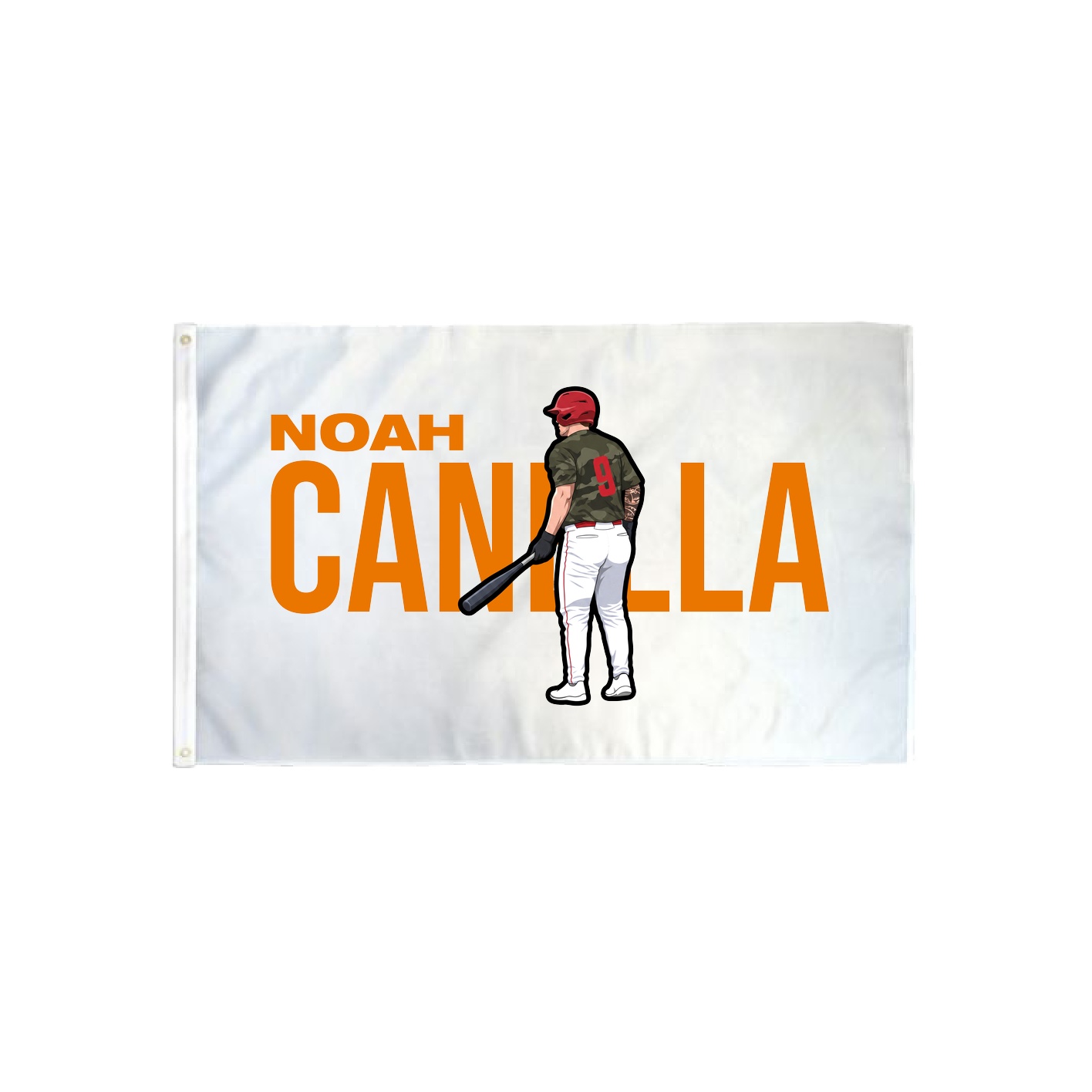 3x5 Flag — Player Name in Classic
