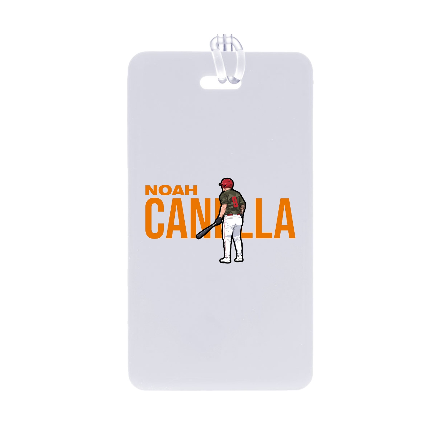 Bag Tag — Player Name in Classic