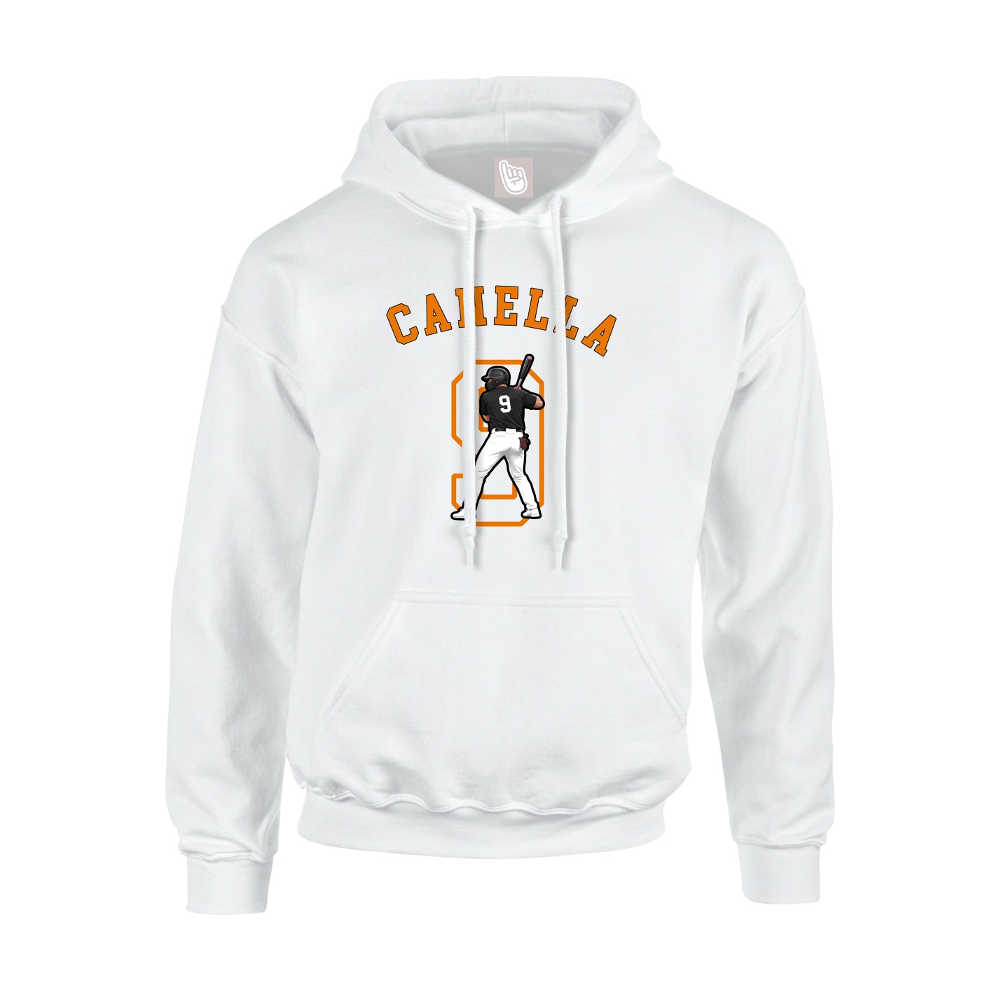 Hoodie — Shirsey Arch in White