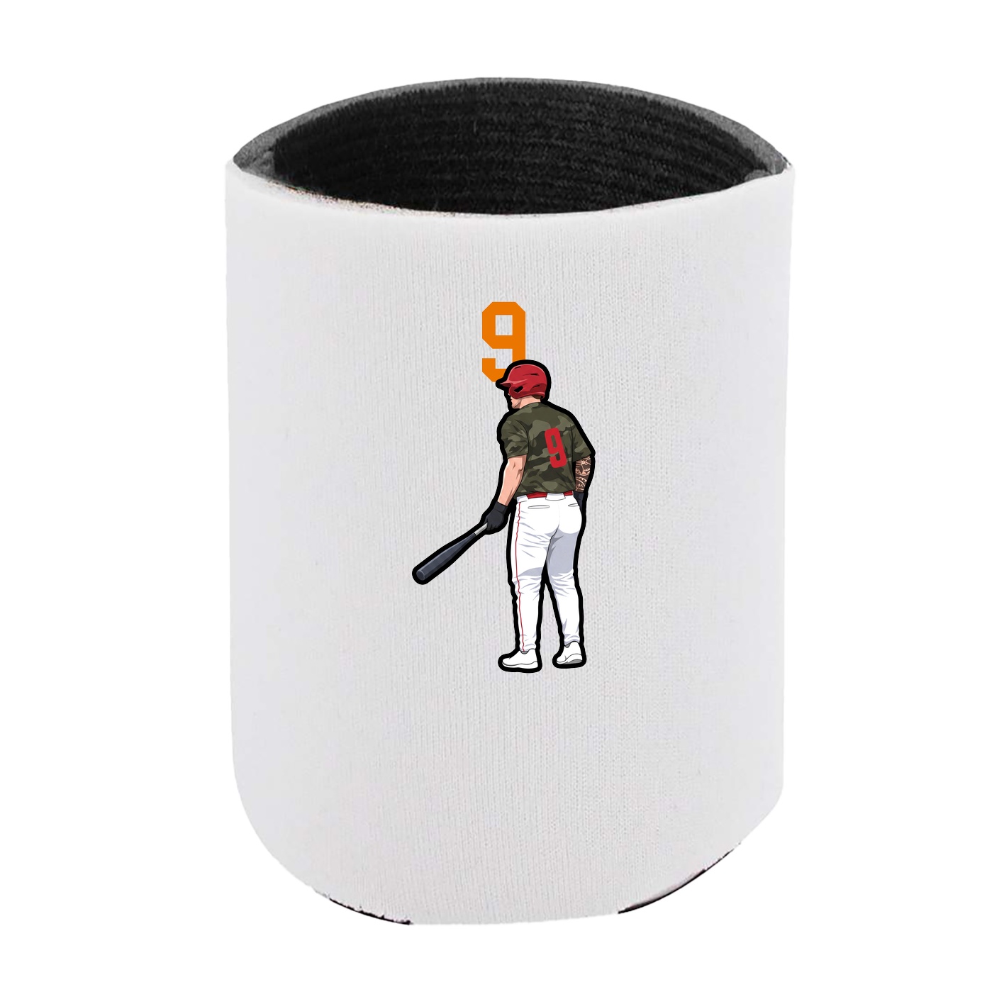 Can Holder — Number Top in White