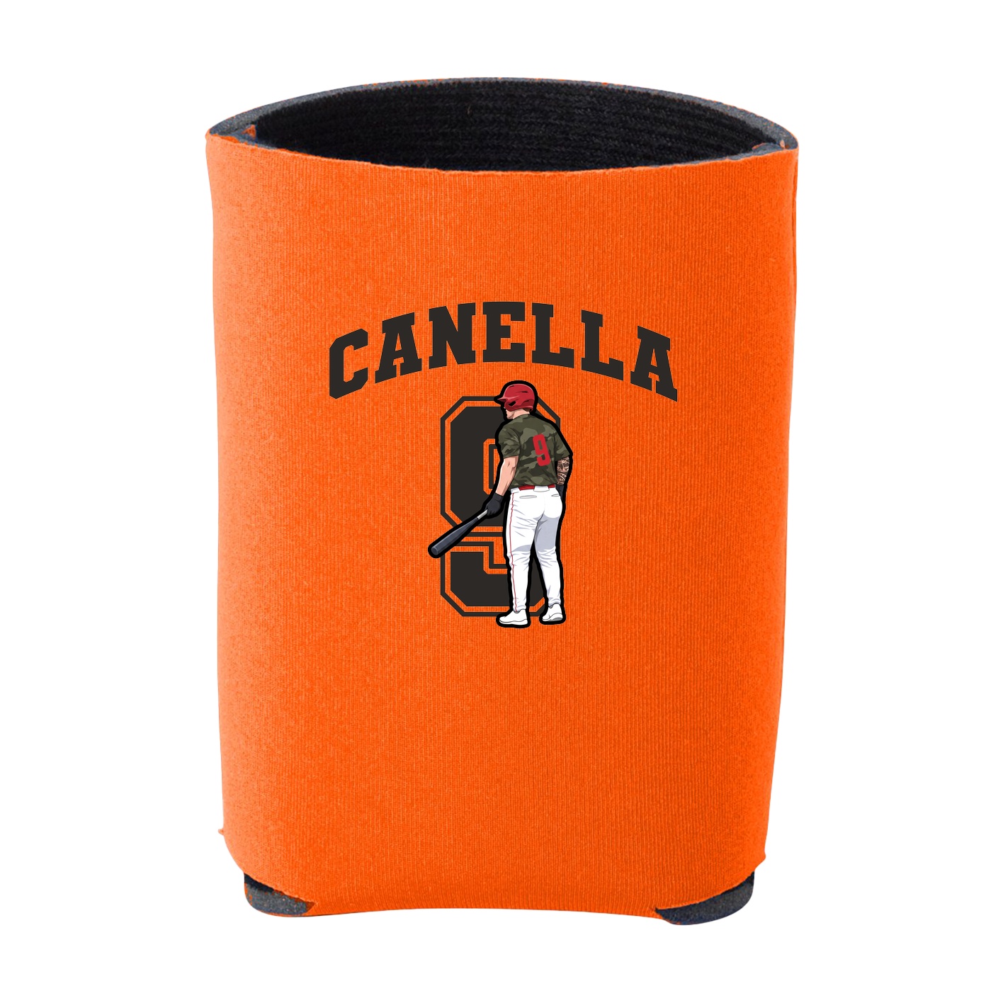 Can Holder — Number in Orange