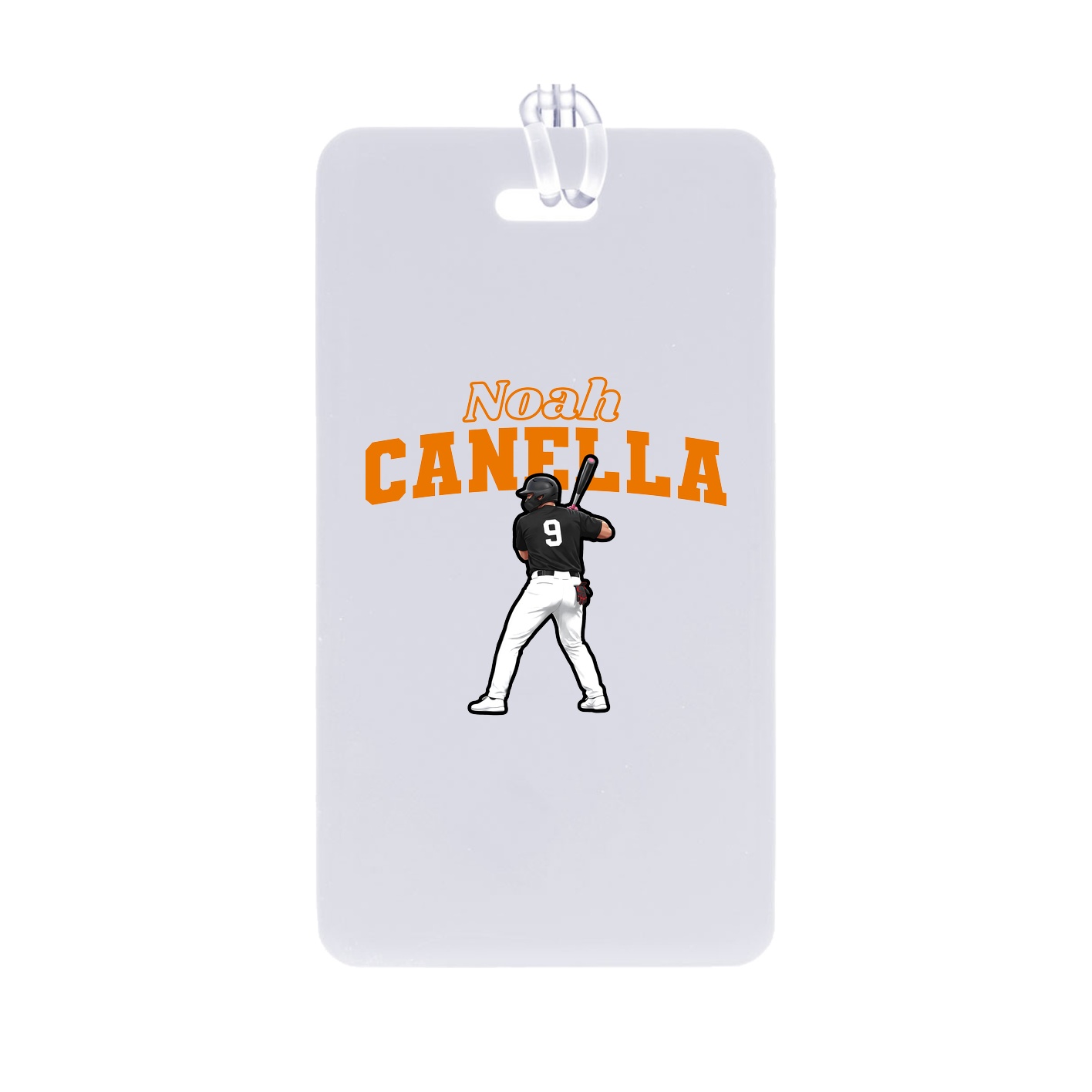 Bag Tag — Name Arch in Classic