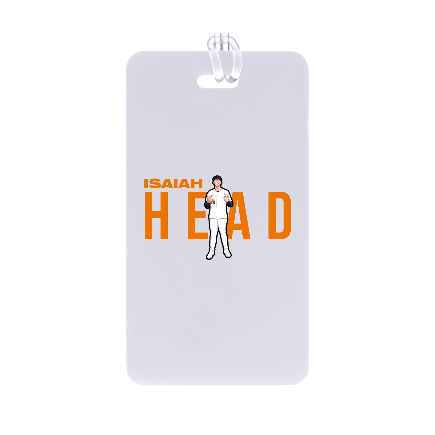 Bag Tag — Player Name in Classic