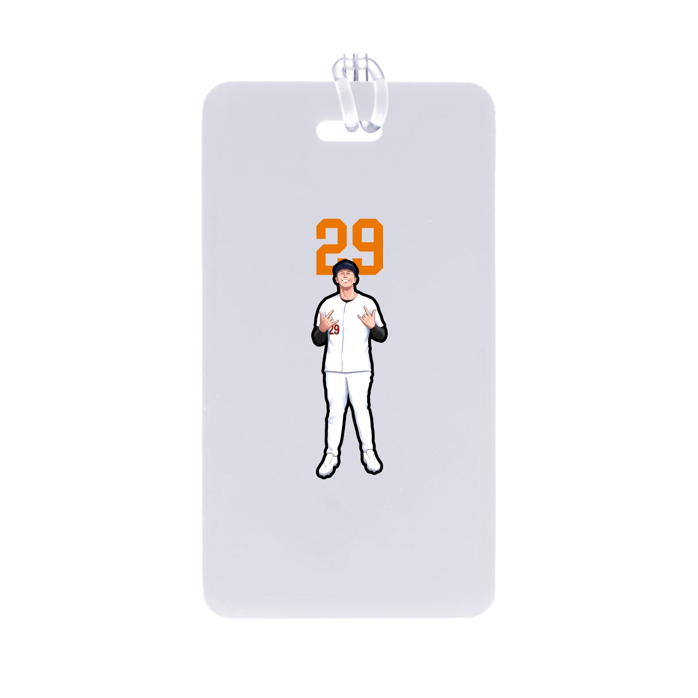 Bag Tag — Number Top in Classic