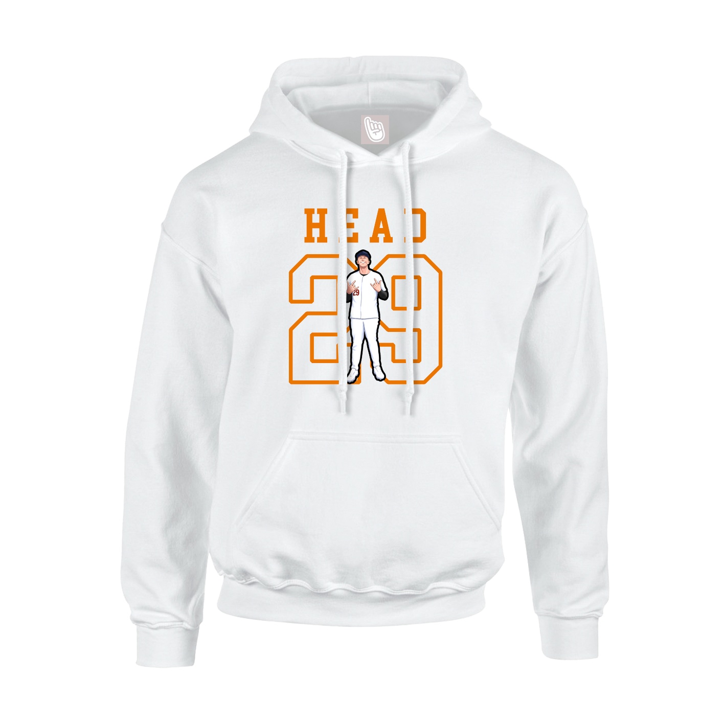 Youth Hoodie — Shirsey in White
