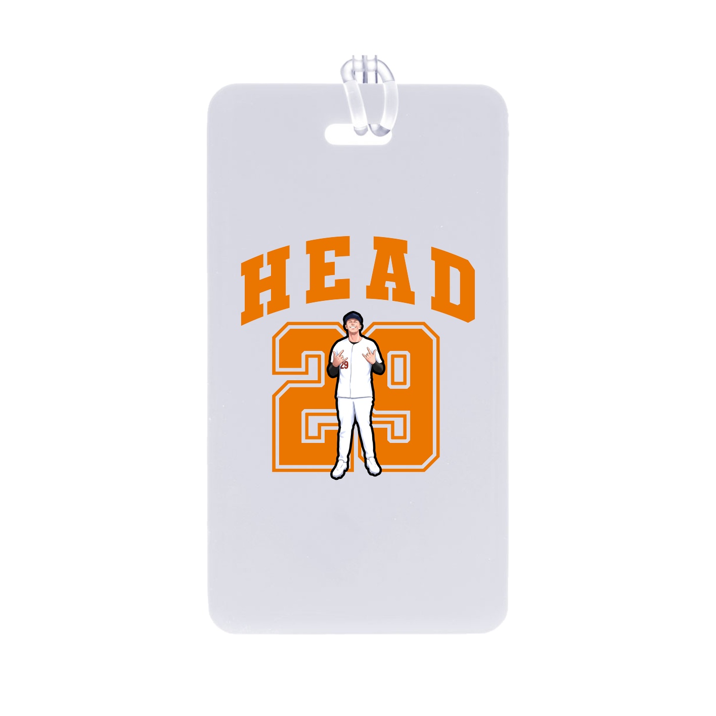 Bag Tag — Number in Classic
