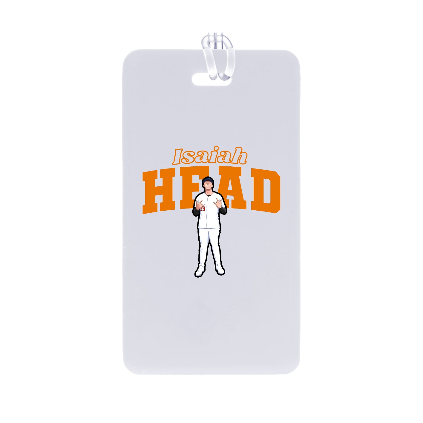 Bag Tag — Name Arch in Classic