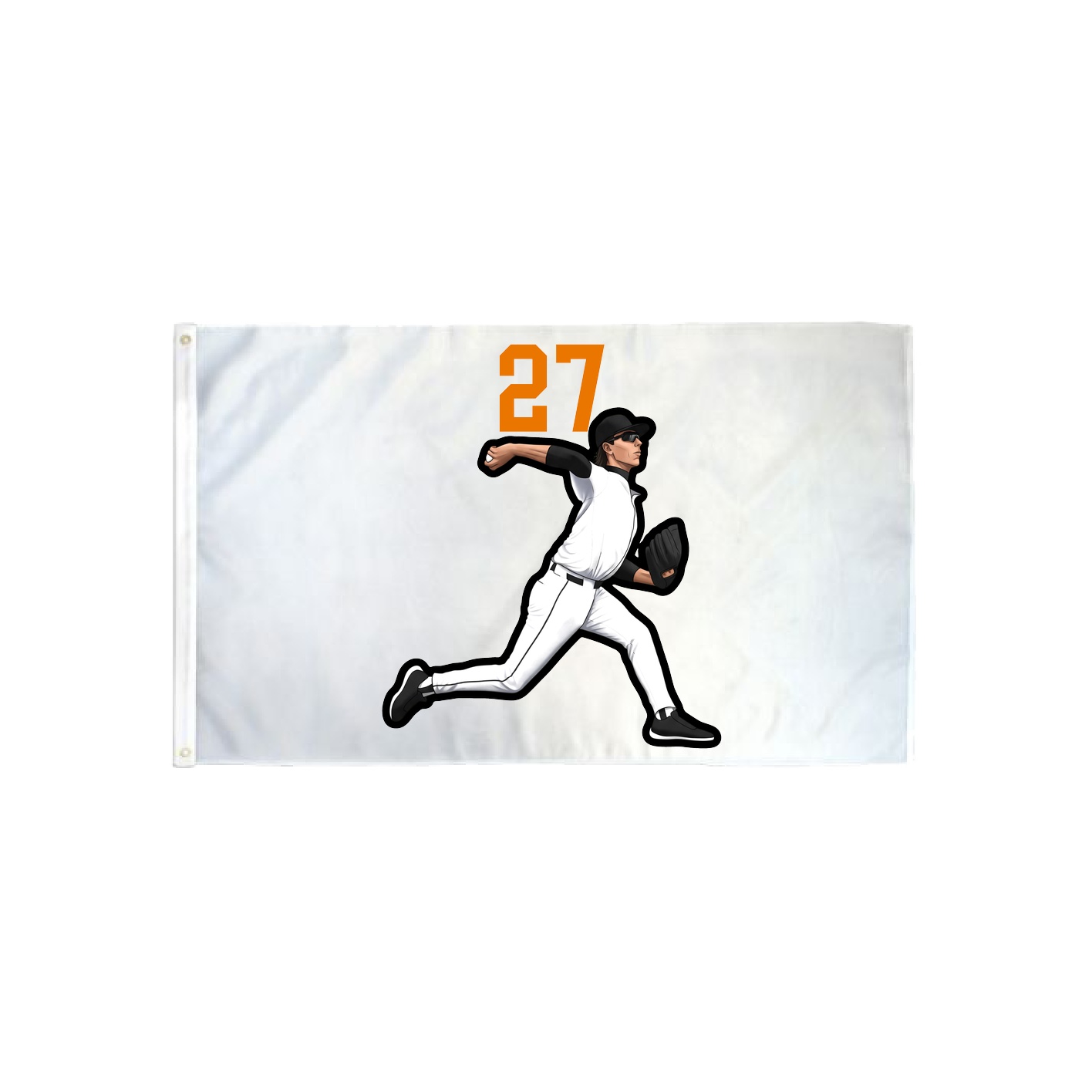 3x5 Flag — Number Top in Classic