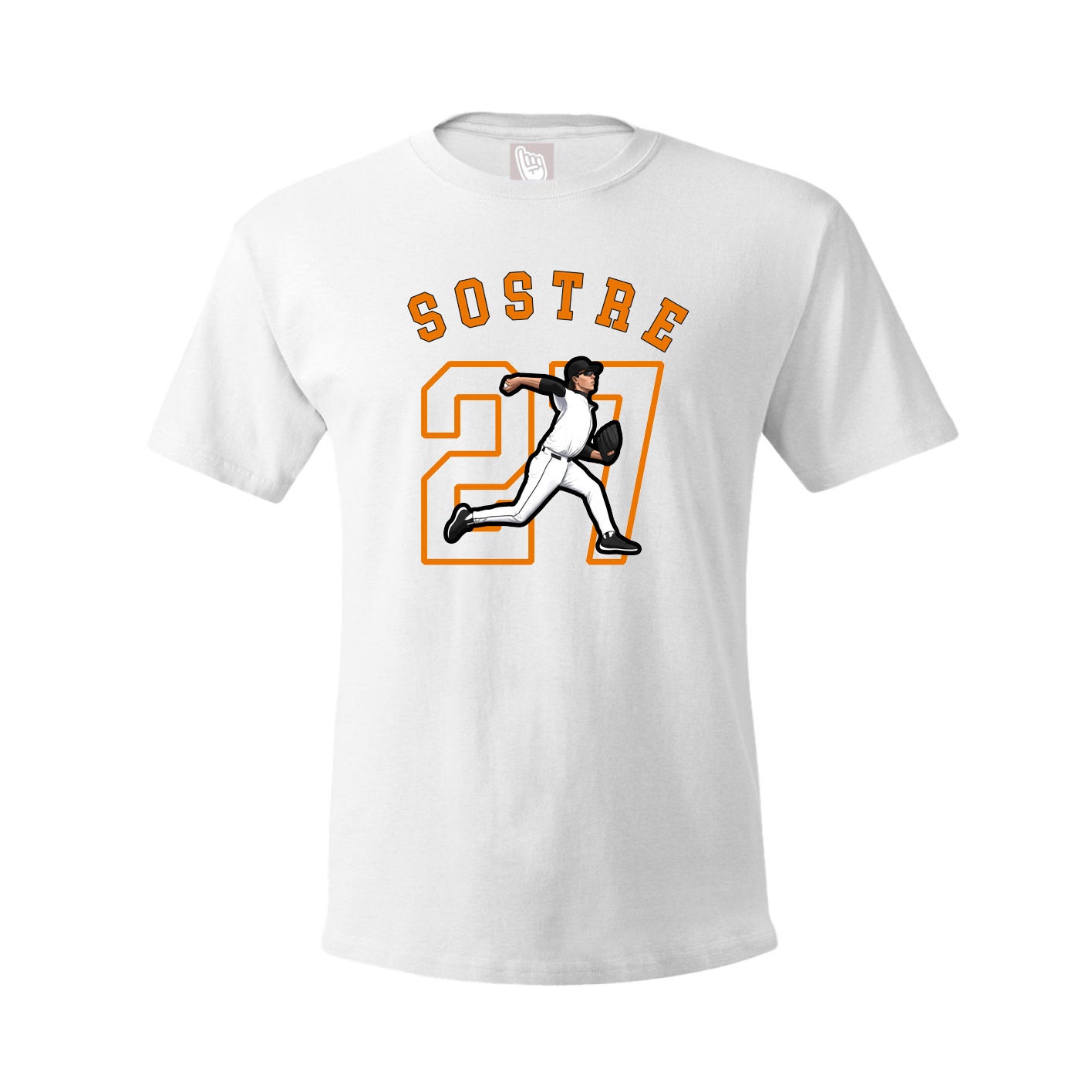 Youth Tee — Shirsey Arch in White