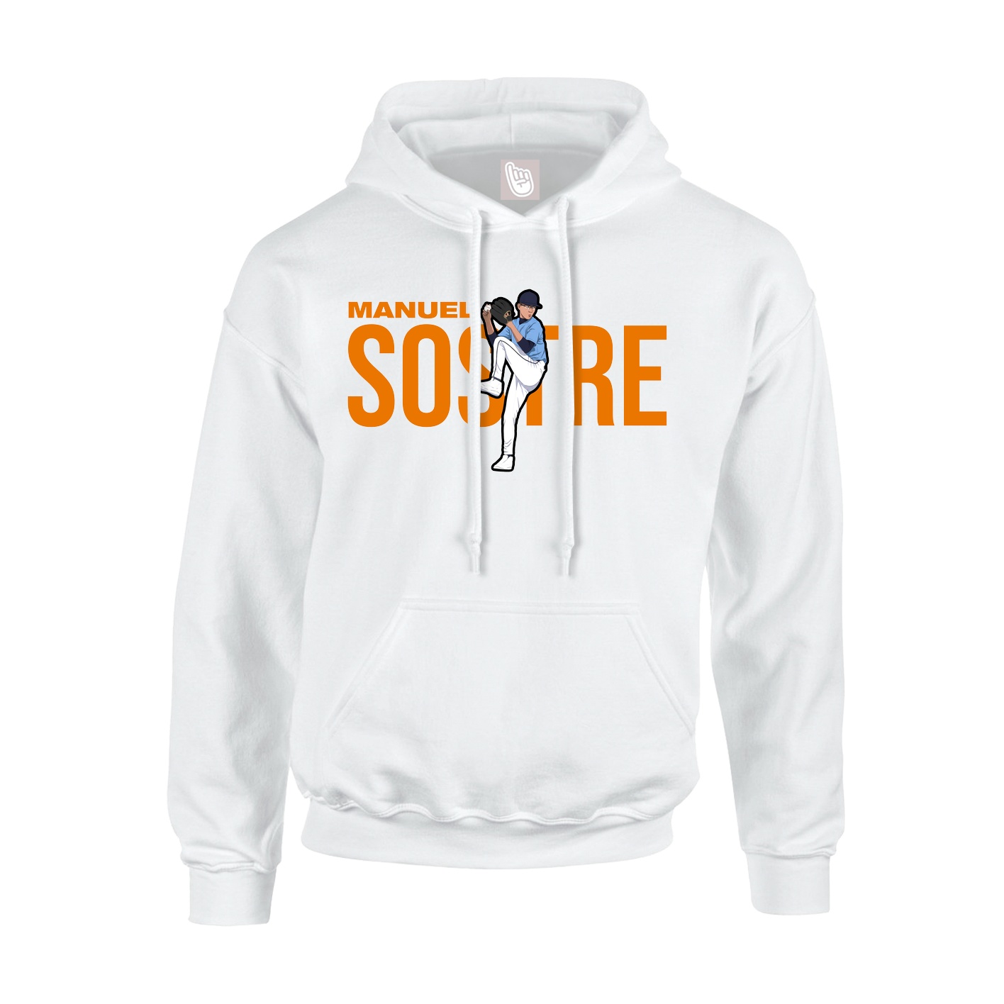 Hoodie — Player Name in White
