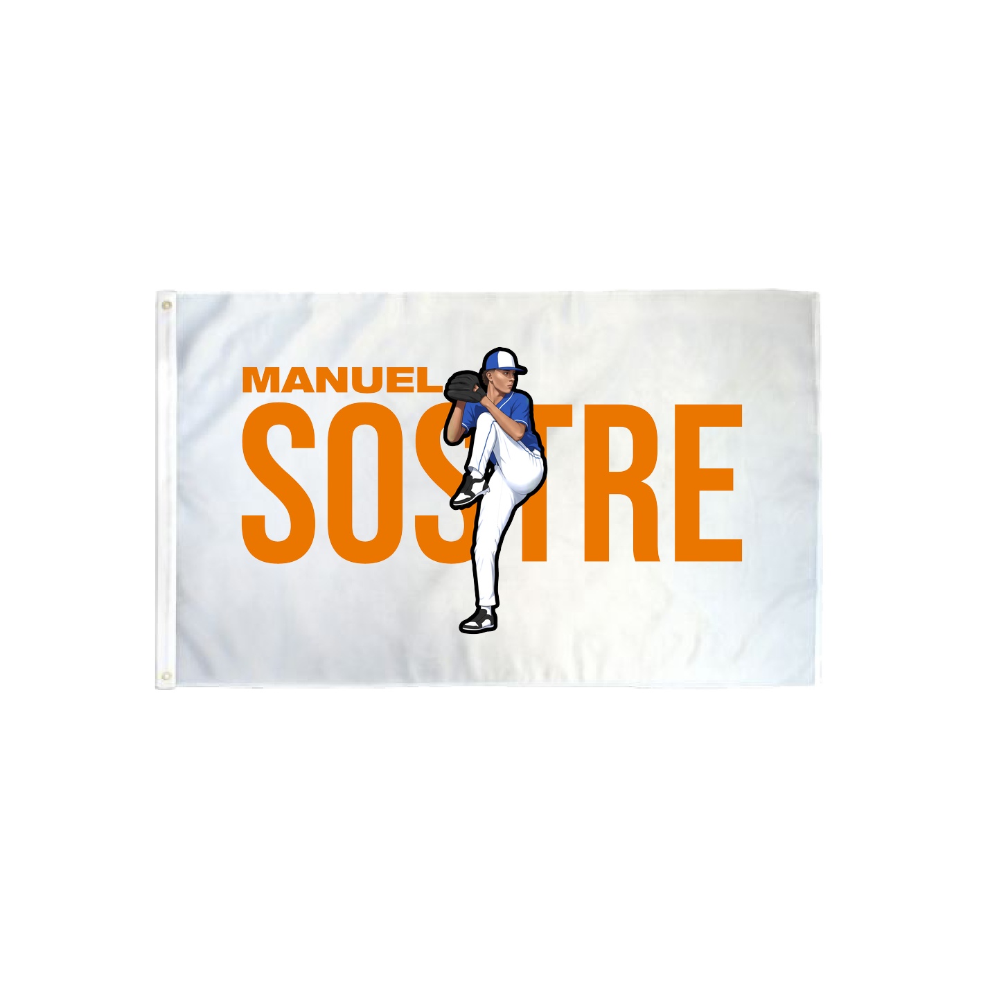 3x5 Flag — Player Name in Classic