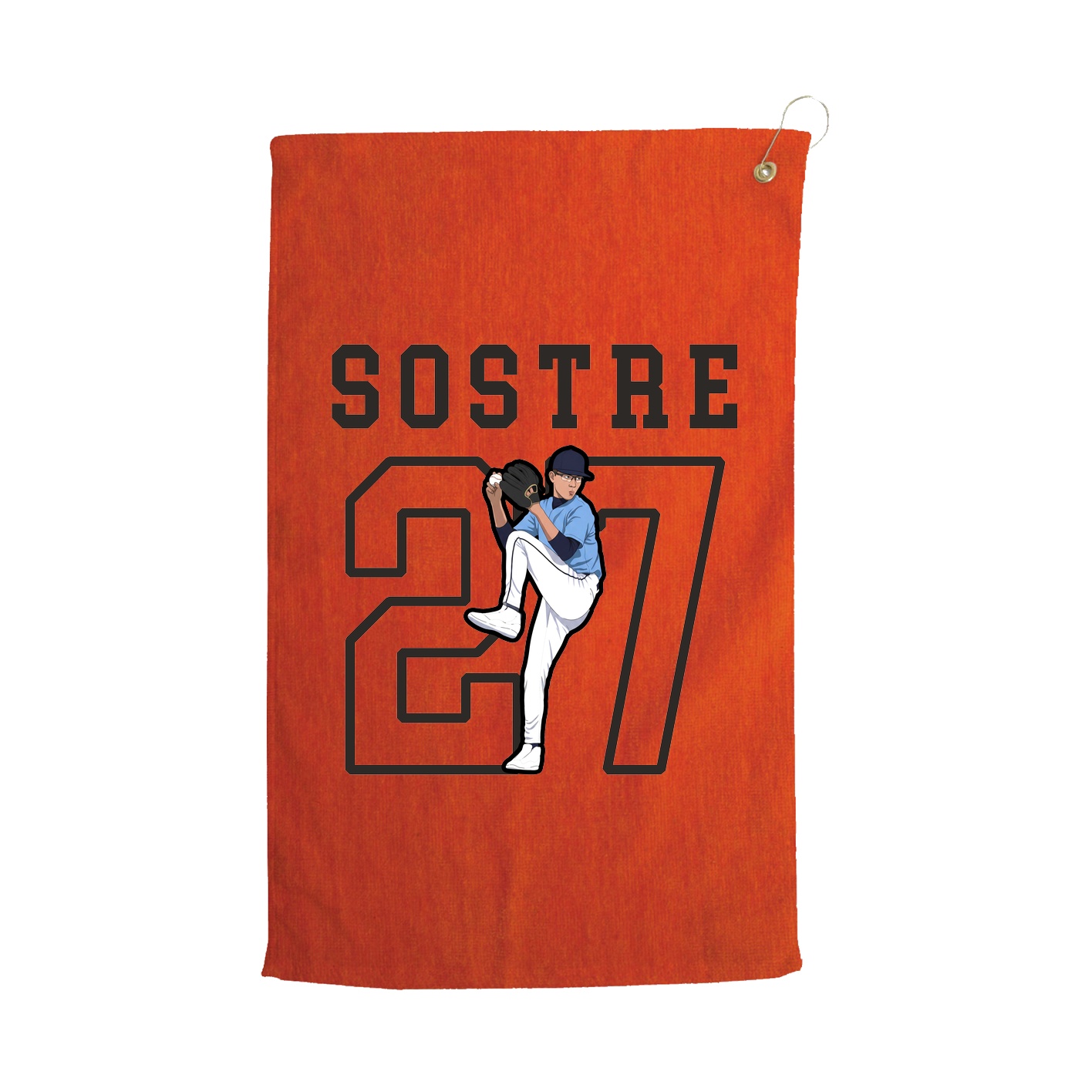 Golf Towel — Shirsey in Orange