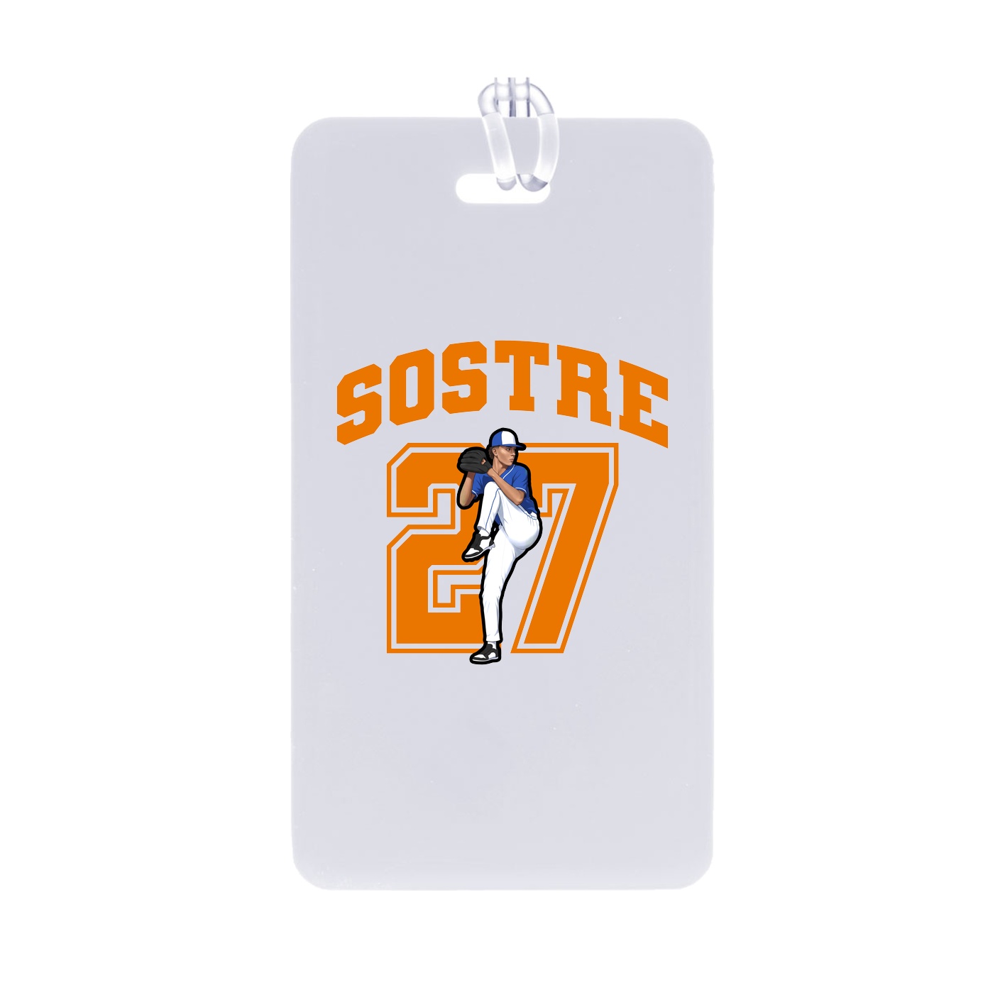 Bag Tag — Number in Classic