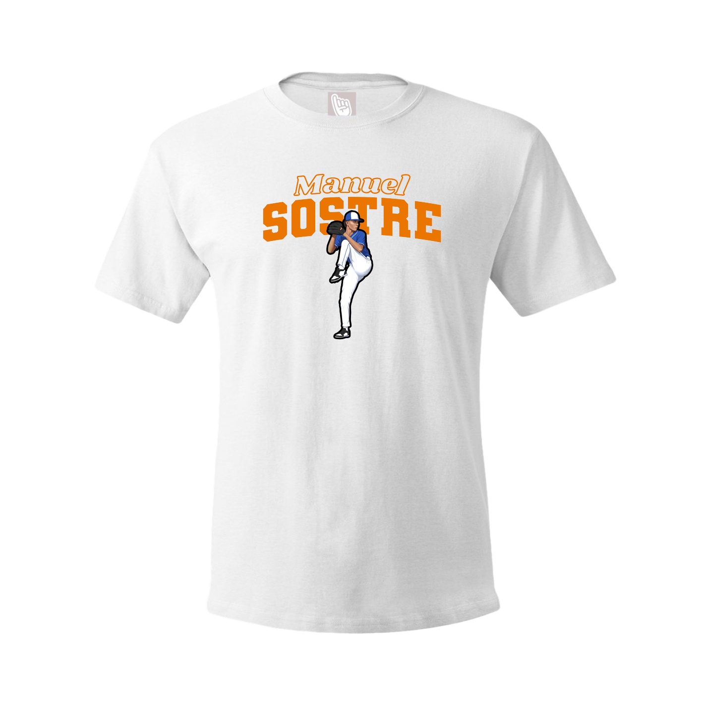 Tee — Name Arch in White