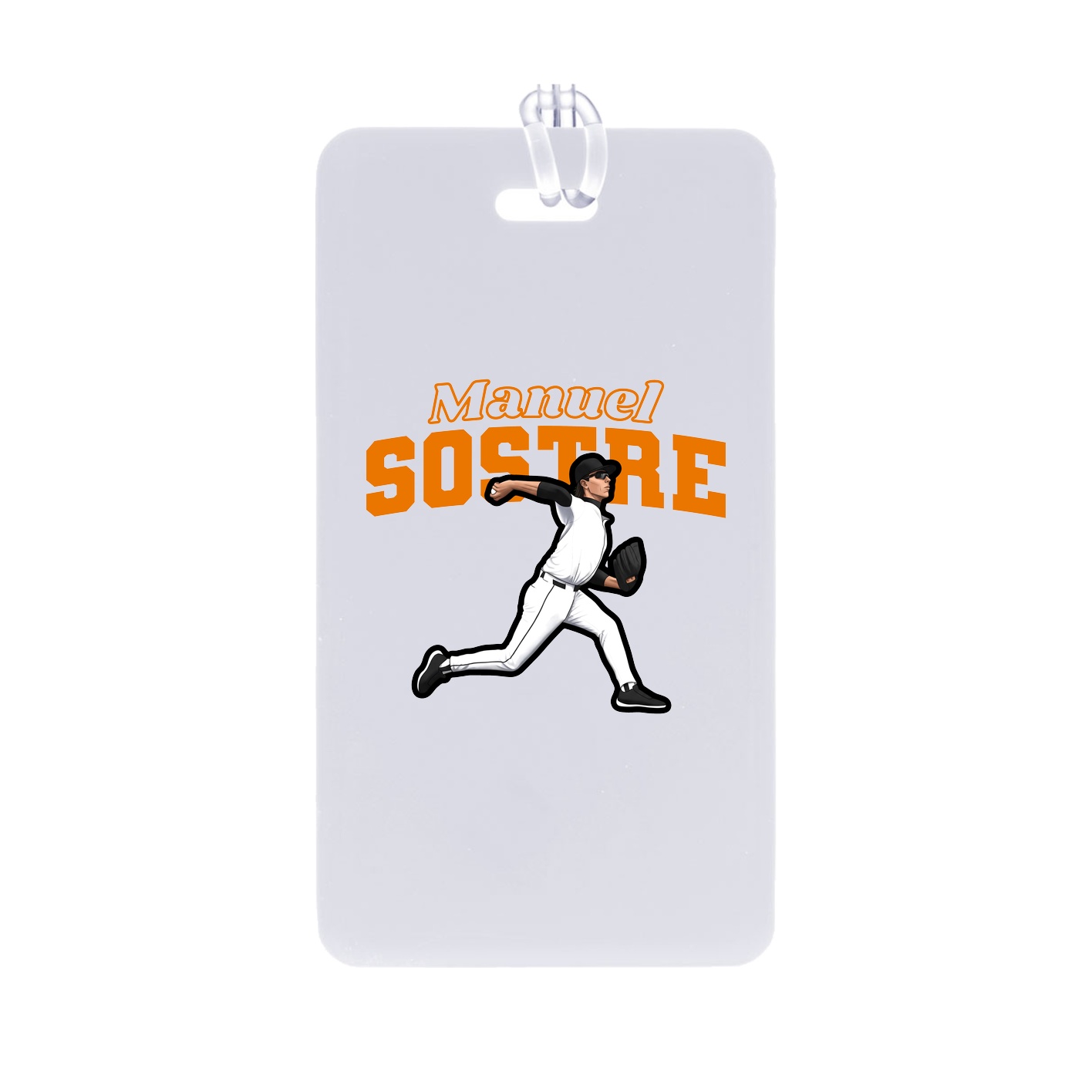 Bag Tag — Name Arch in Classic