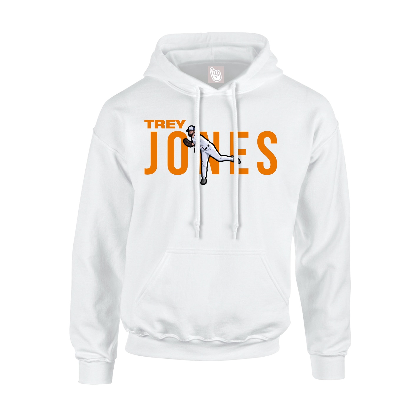 Hoodie — Player Name in White