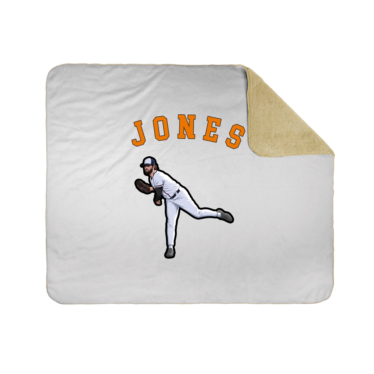 Throw Blanket — Shirsey Arch in White