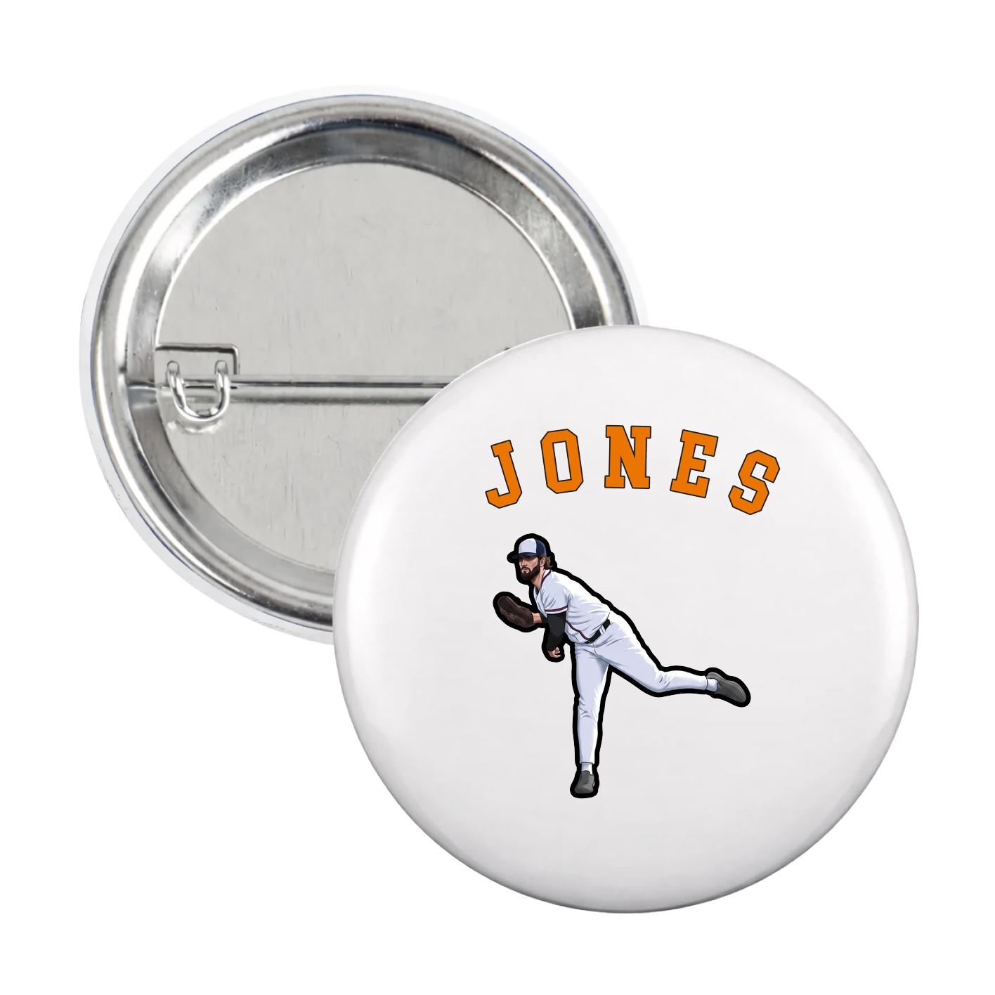 Game Day Button — Shirsey Arch in White