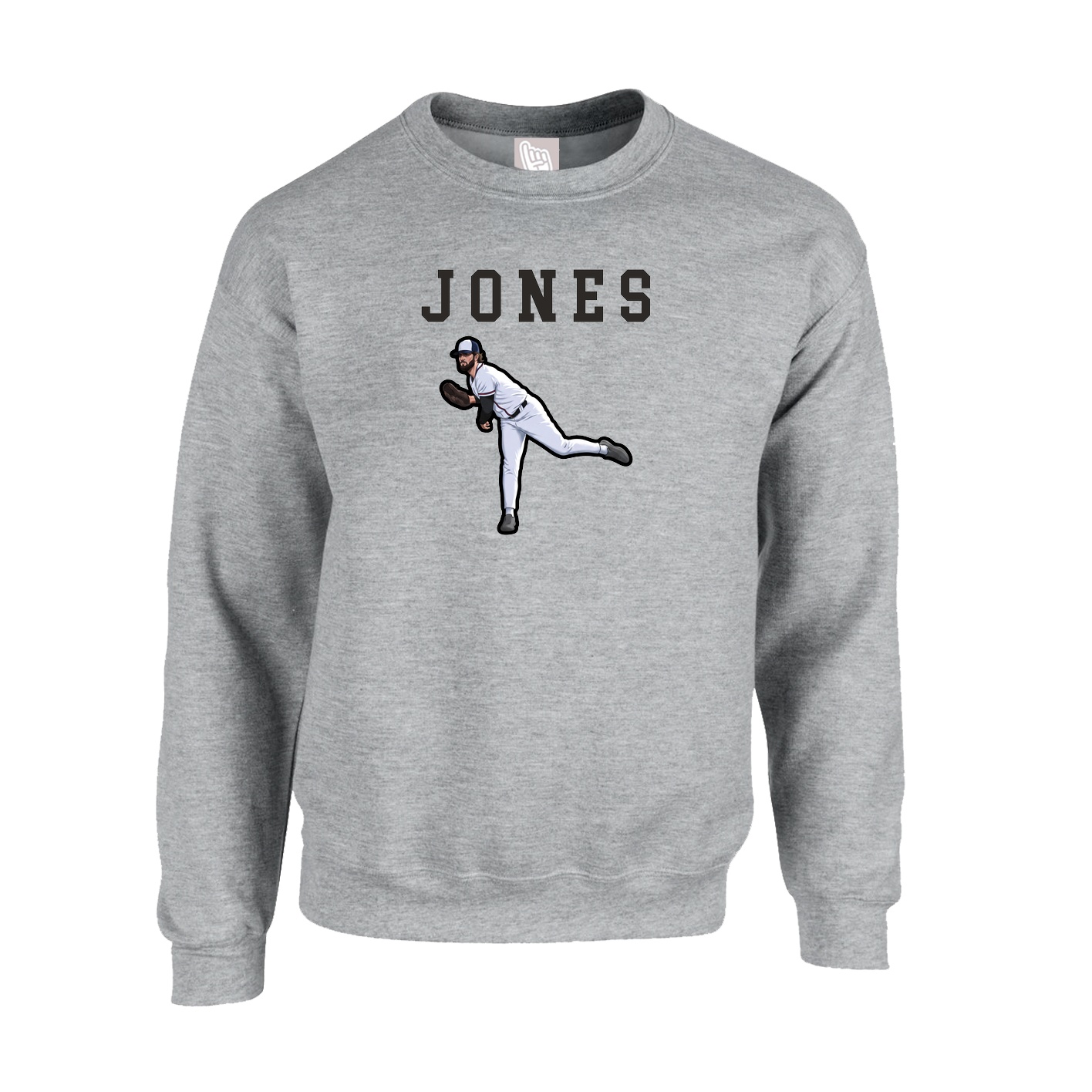 Fleece Crew — Shirsey in Grey