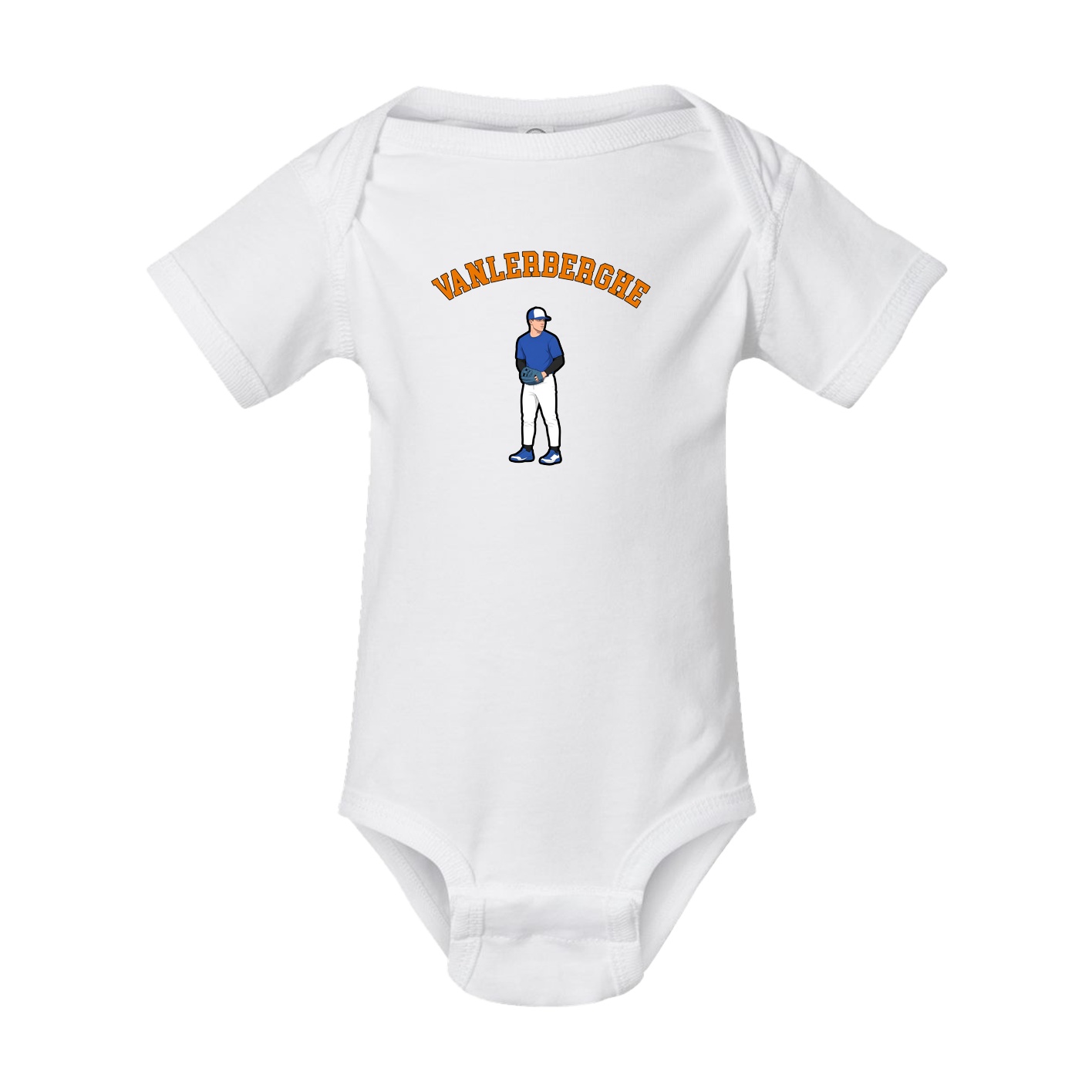 Baby Onesie — Shirsey Arch in White