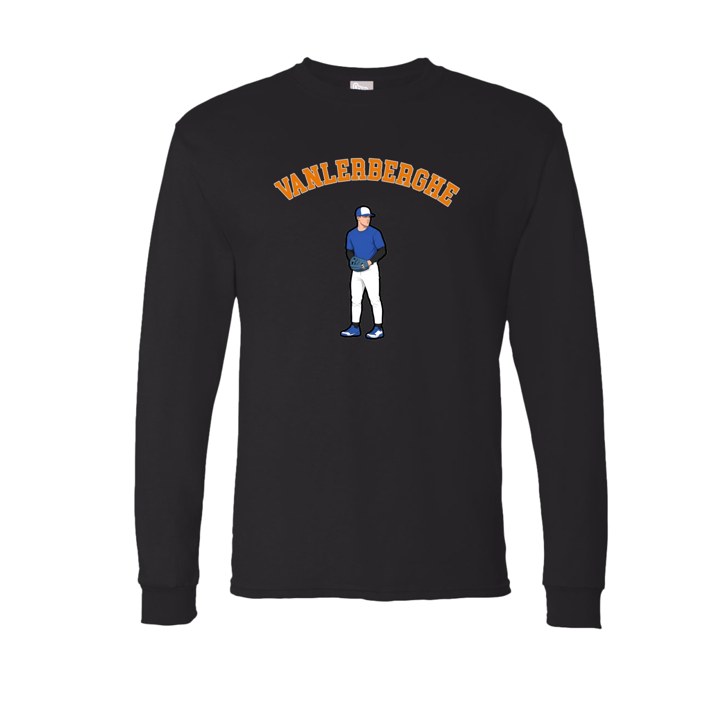 Long Sleeve Tee — Shirsey Arch in Black