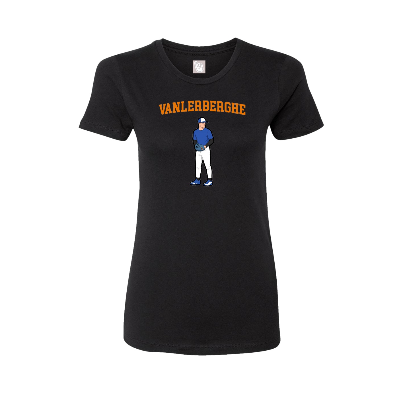 Fitted Women's Tee — Shirsey in Black