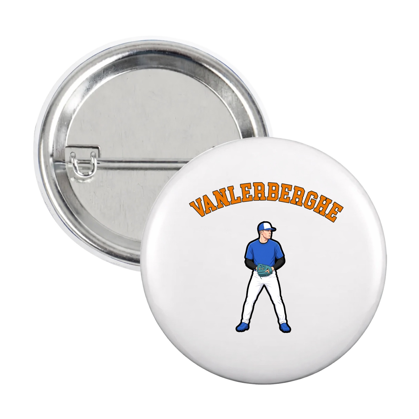 Game Day Button — Shirsey Arch in White