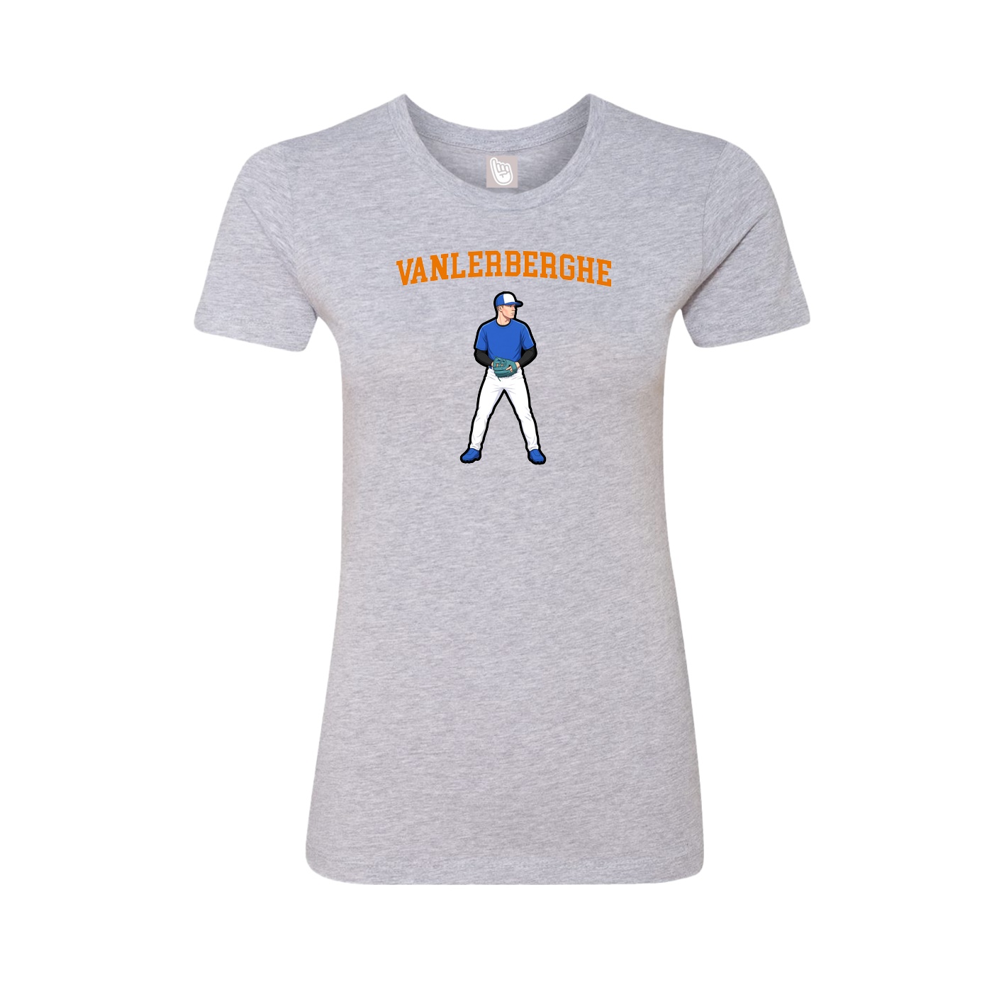 Fitted Women's Tee — Shirsey in Grey