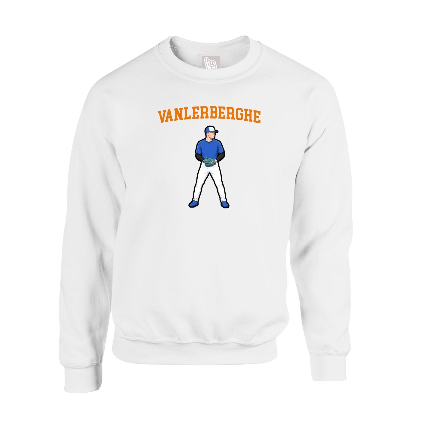 Fleece Crew — Shirsey in White