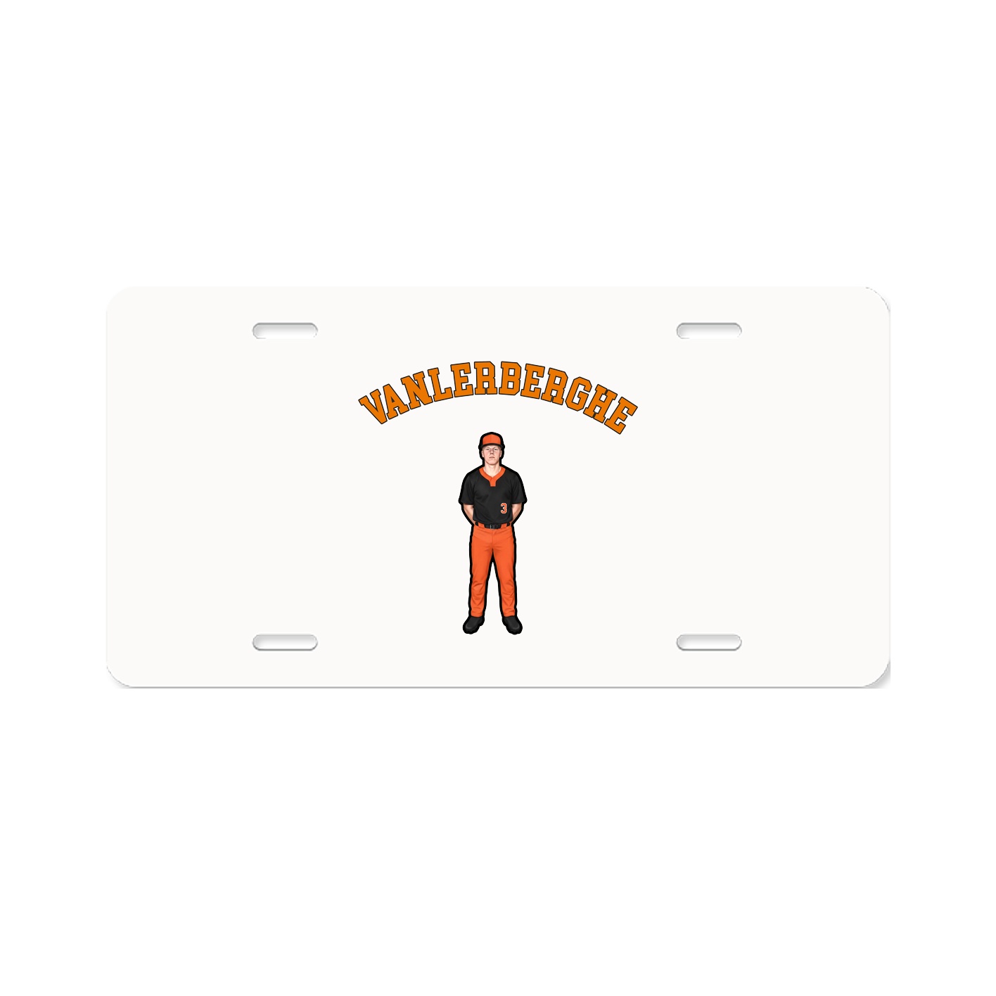 License Plate — Shirsey Arch in Classic