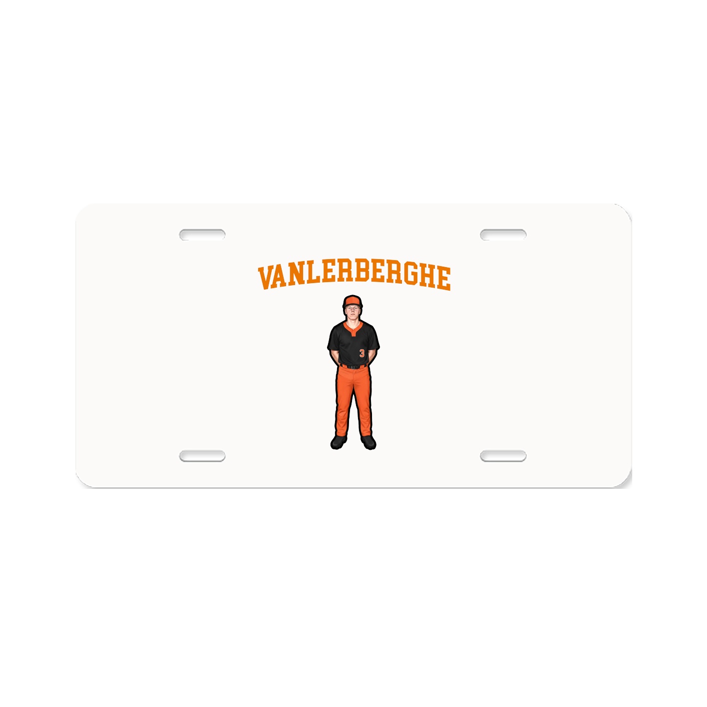 License Plate — Shirsey in Classic