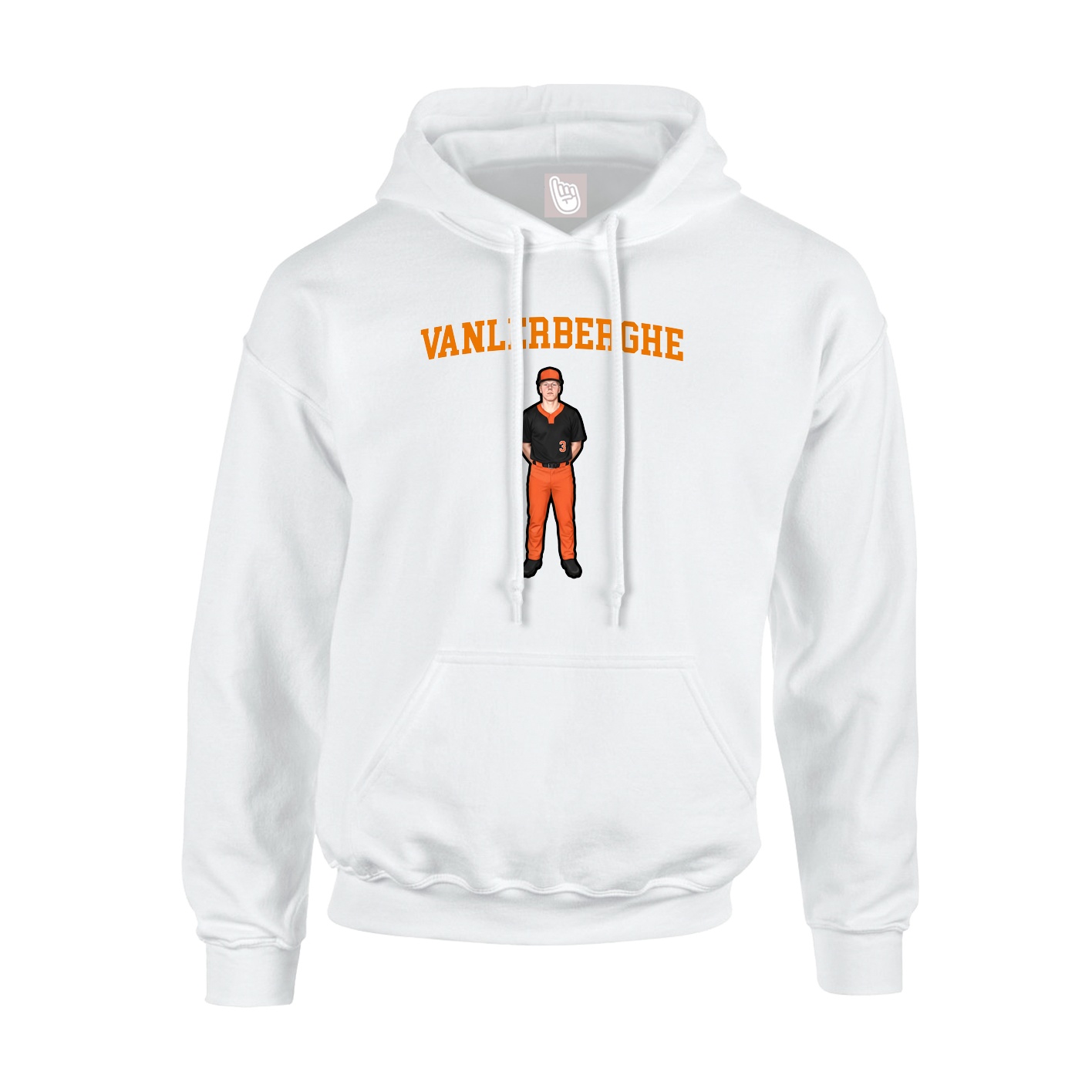 Youth Hoodie — Shirsey in White