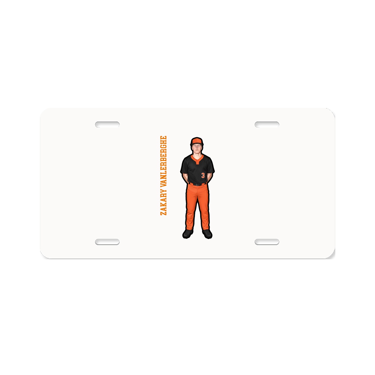 Aluminum License Plate