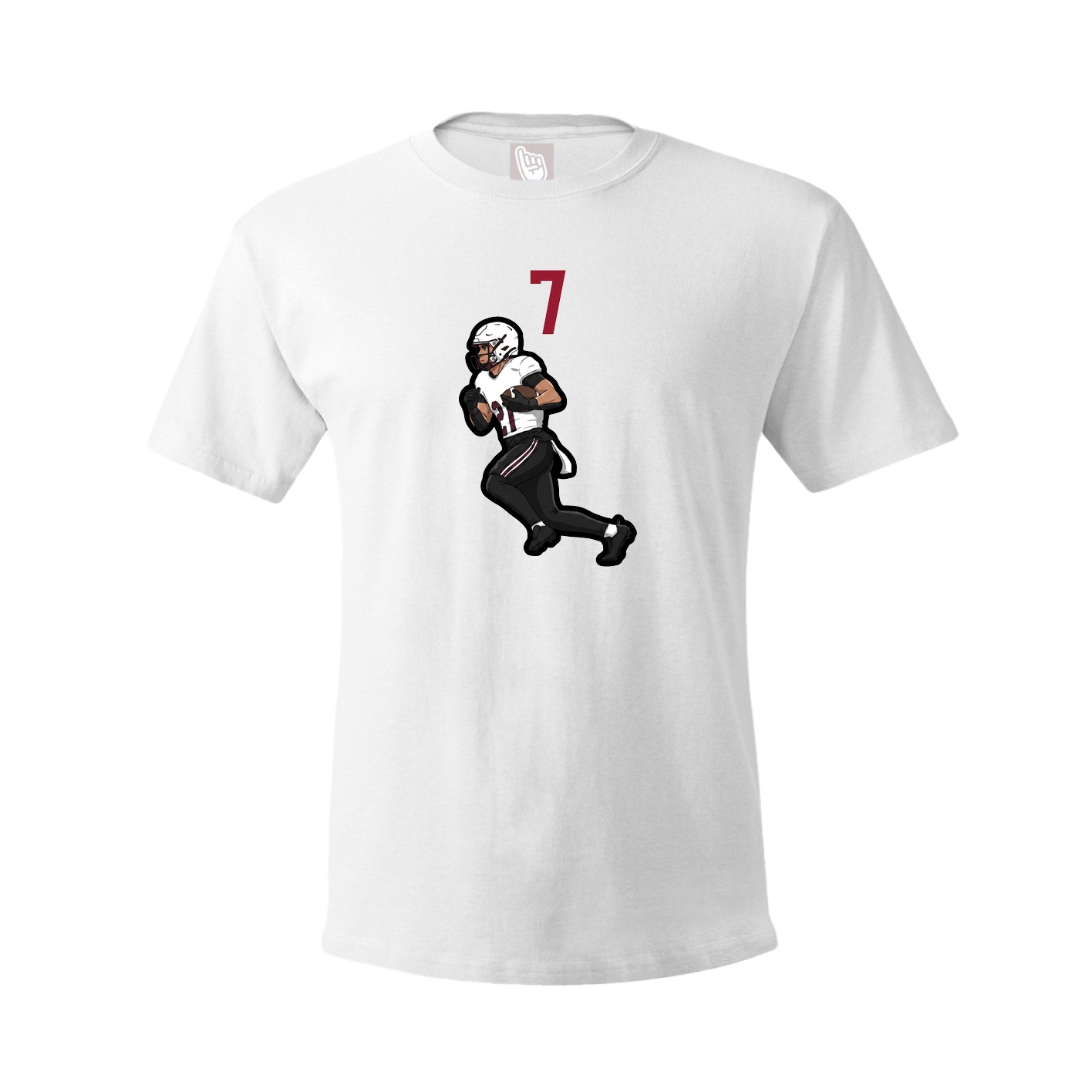 Tee — Number Top in White