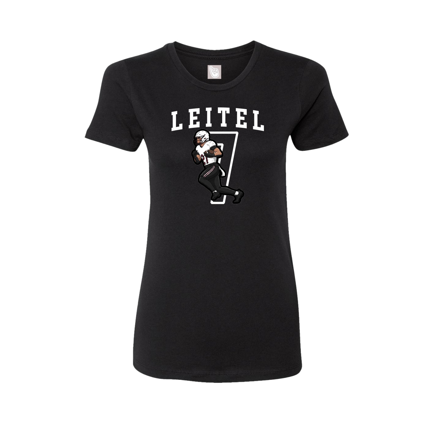Fitted Women's Tee — Shirsey in Black