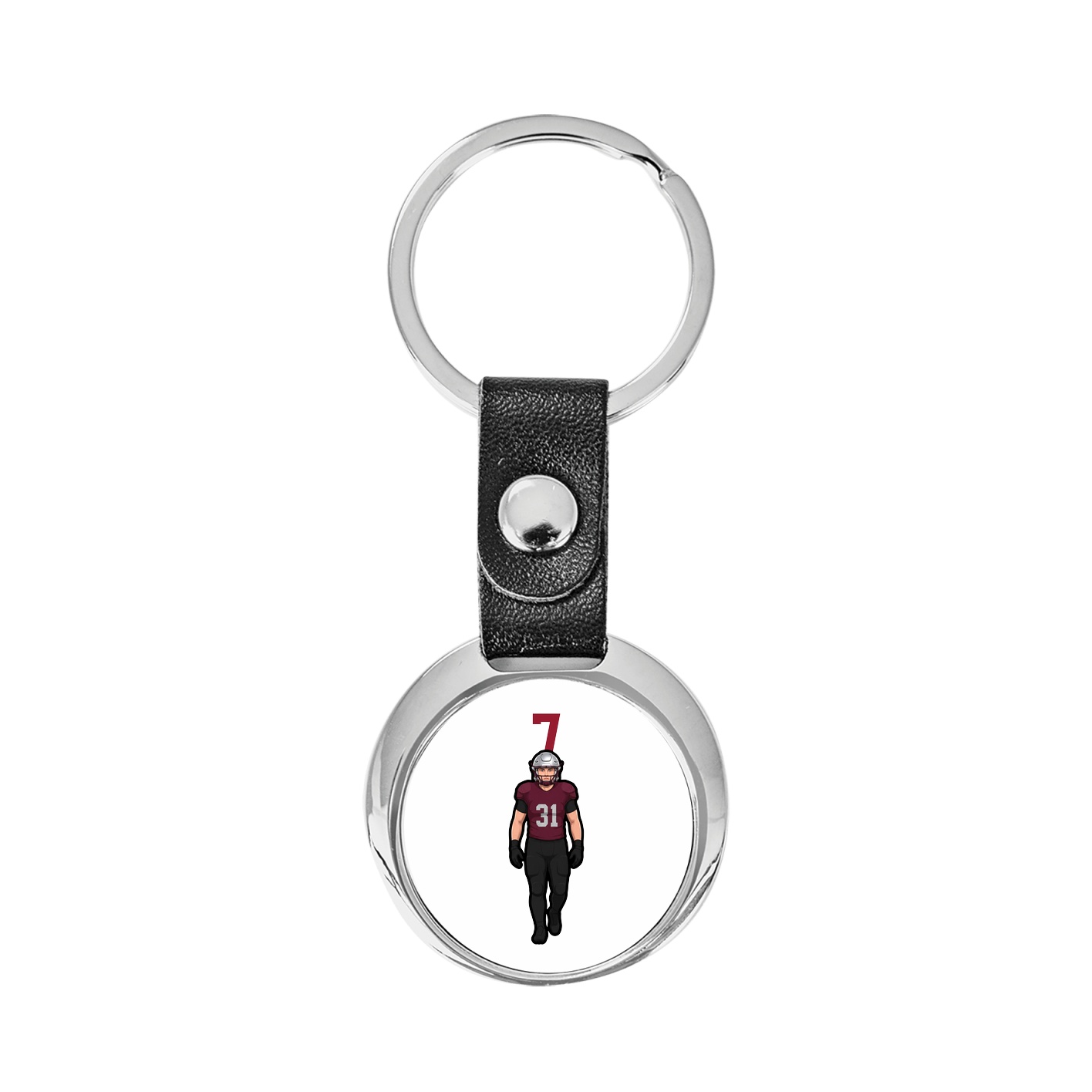 Key Chain — Number Top in Classic