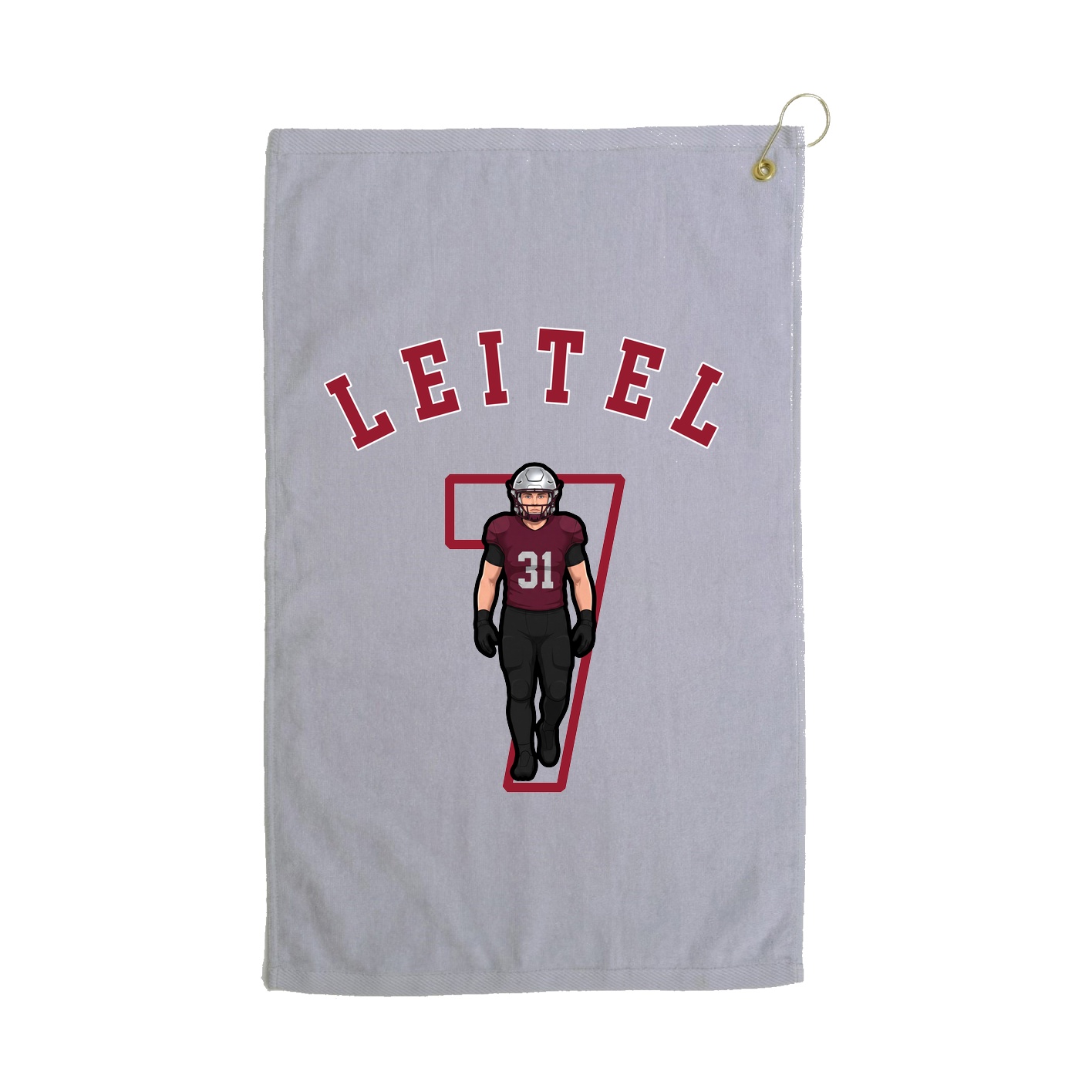 Golf Towel — Shirsey Arch in Grey