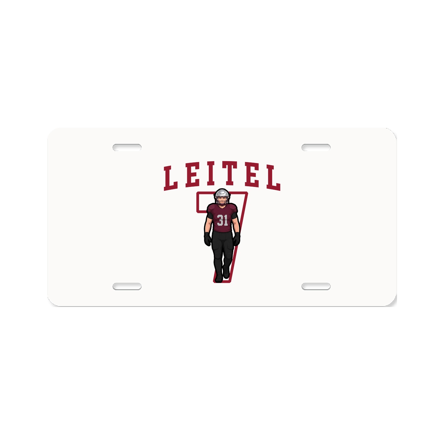 License Plate — Shirsey in Classic