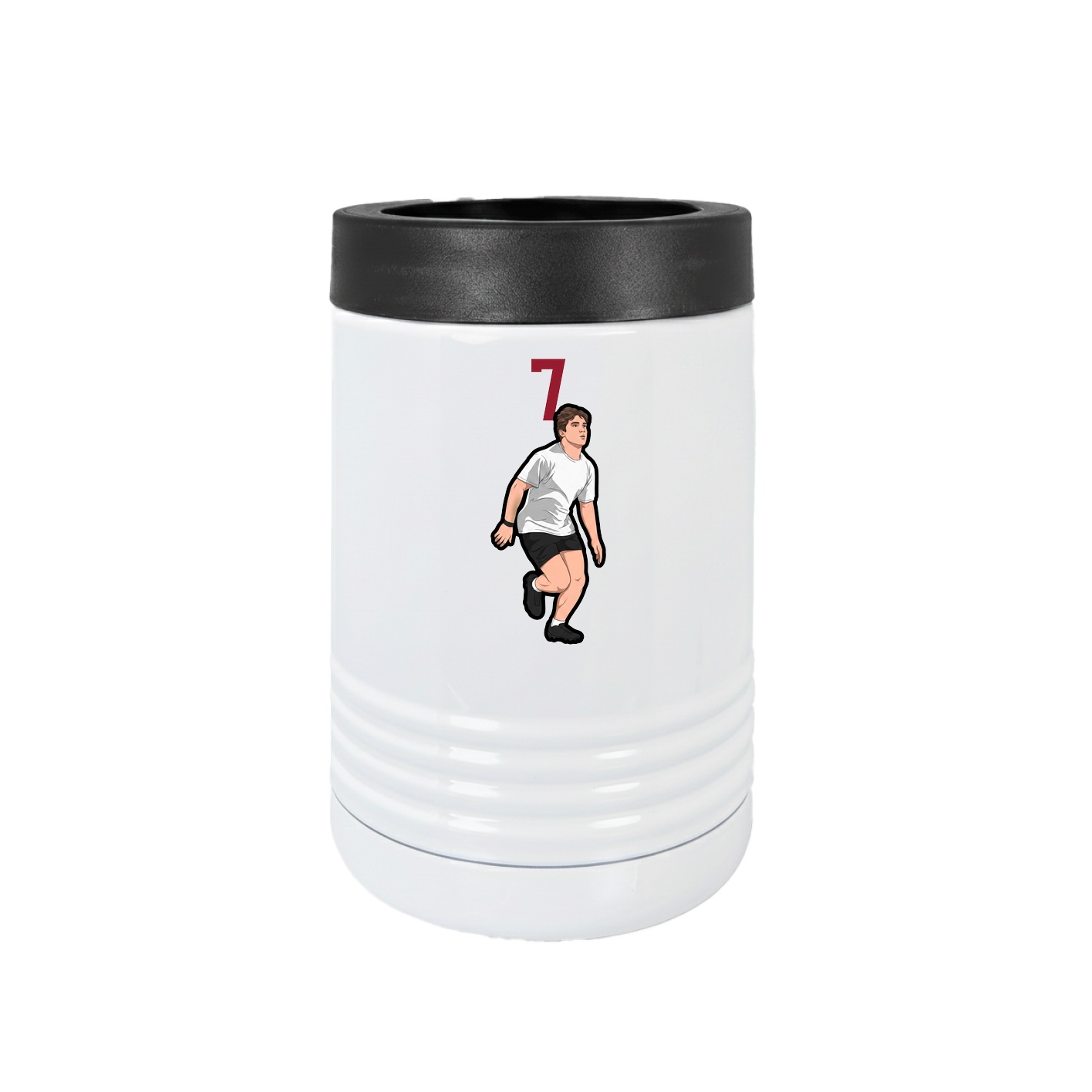 Beverage Holder — Number Top in White