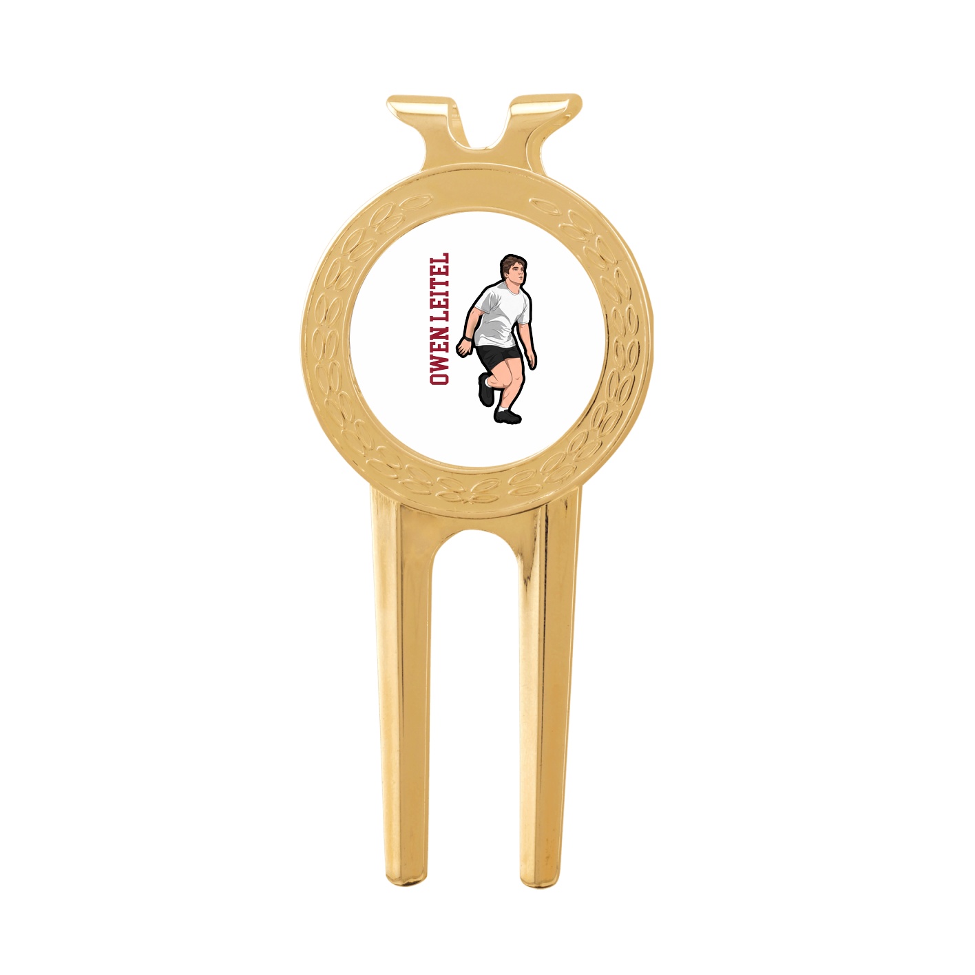 Divot Tool with Ball Marker — Name Vertical in Classic
